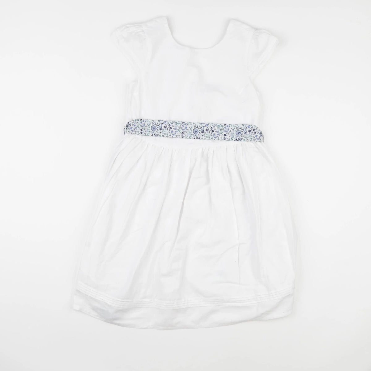 Vertbaudet - robe blanc - 10 ans