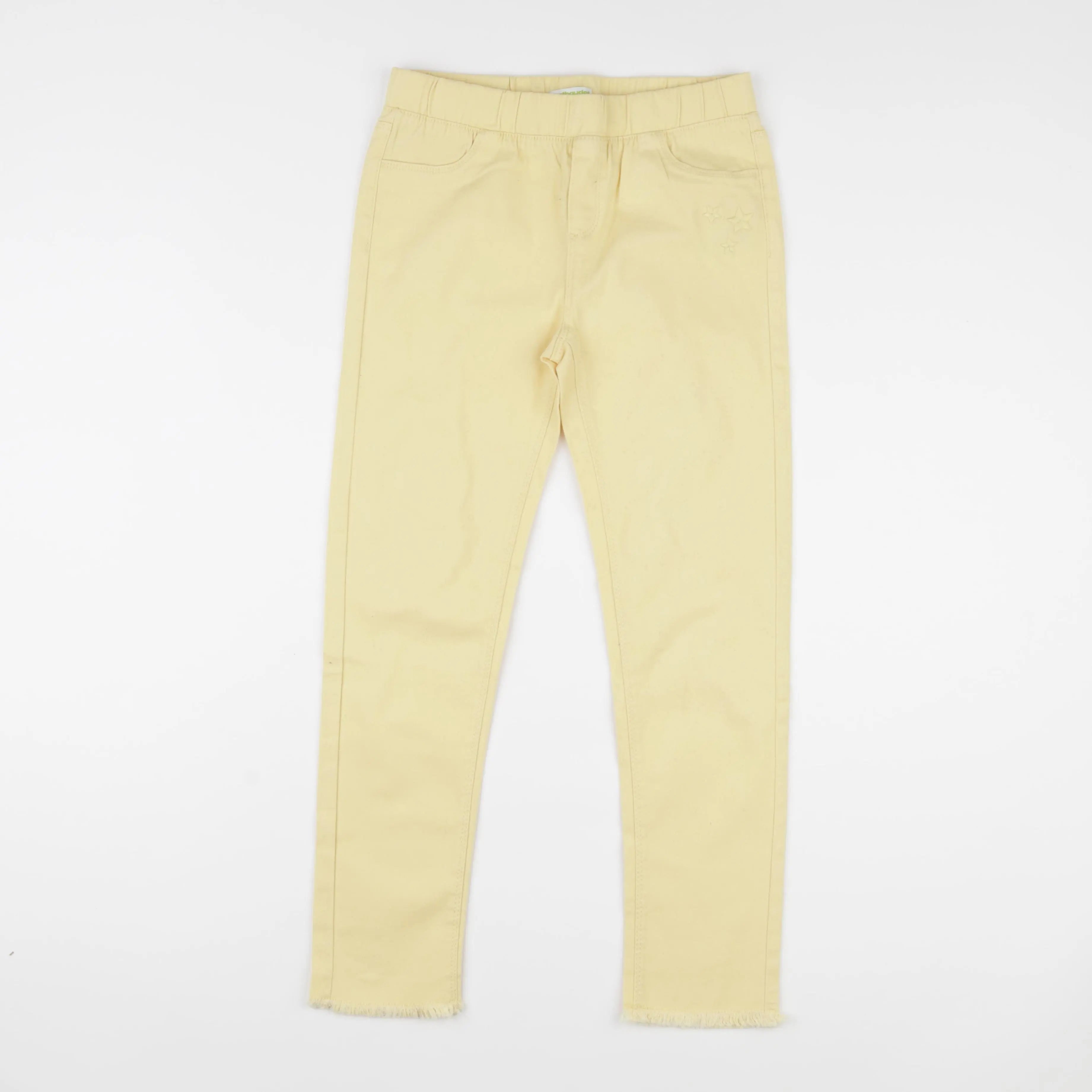Vertbaudet - jegging jaune - 10 ans