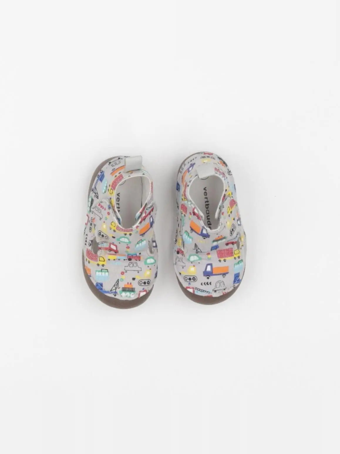 Vertbaudet - chaussons gris - pointure 18