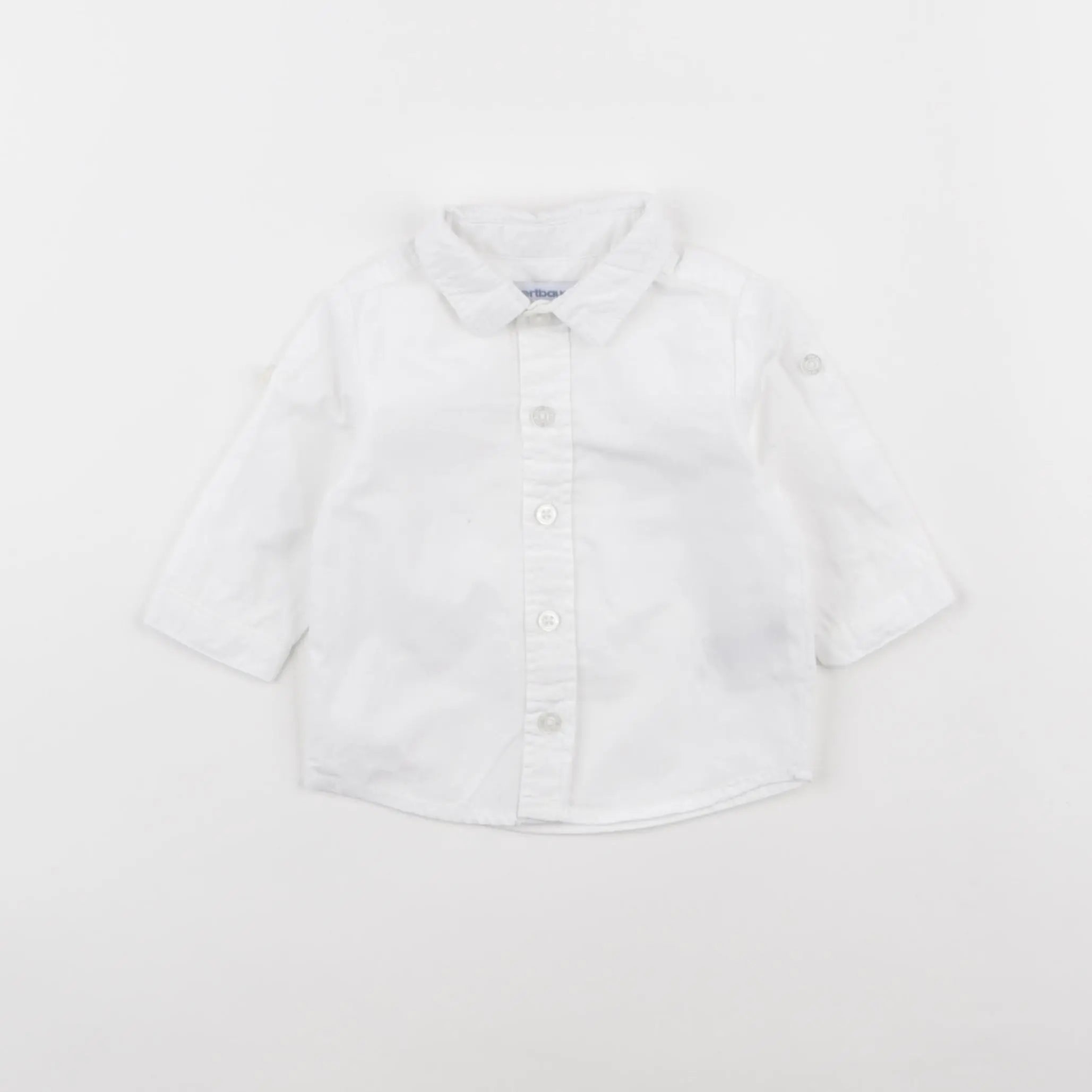 Vertbaudet - chemise blanc - 3 mois