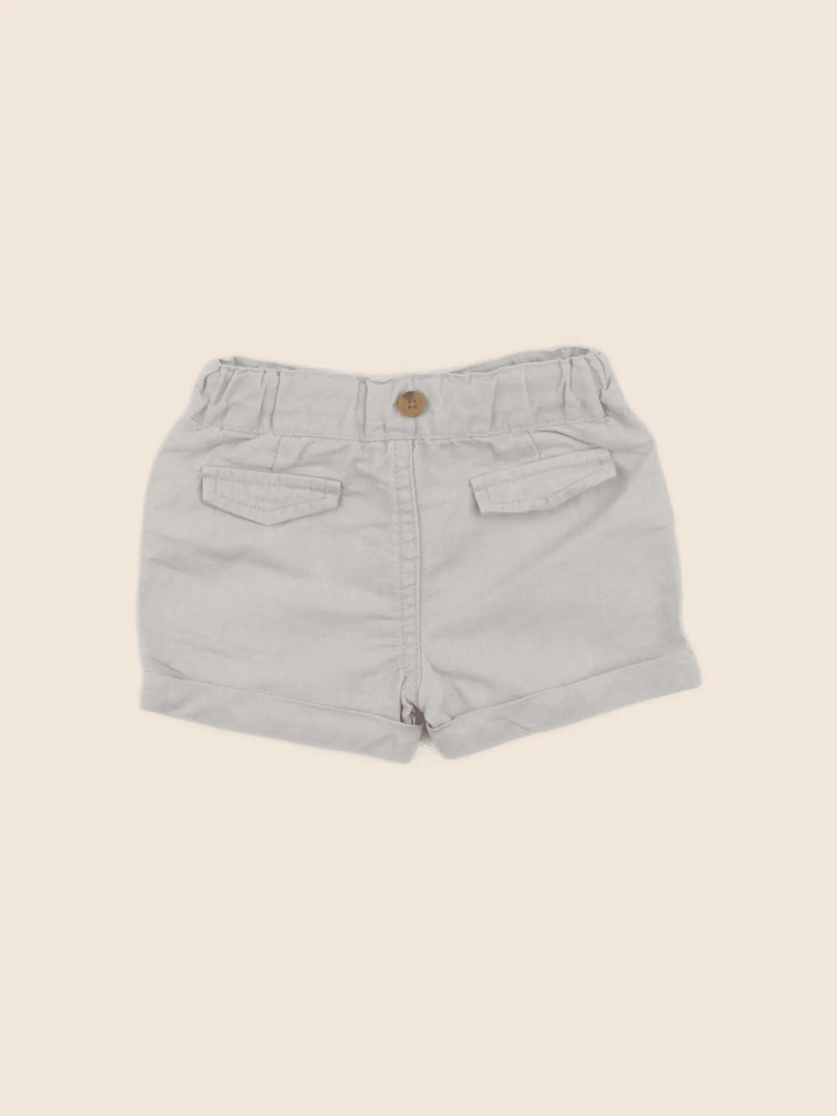 Vertbaudet - short beige - 3 mois