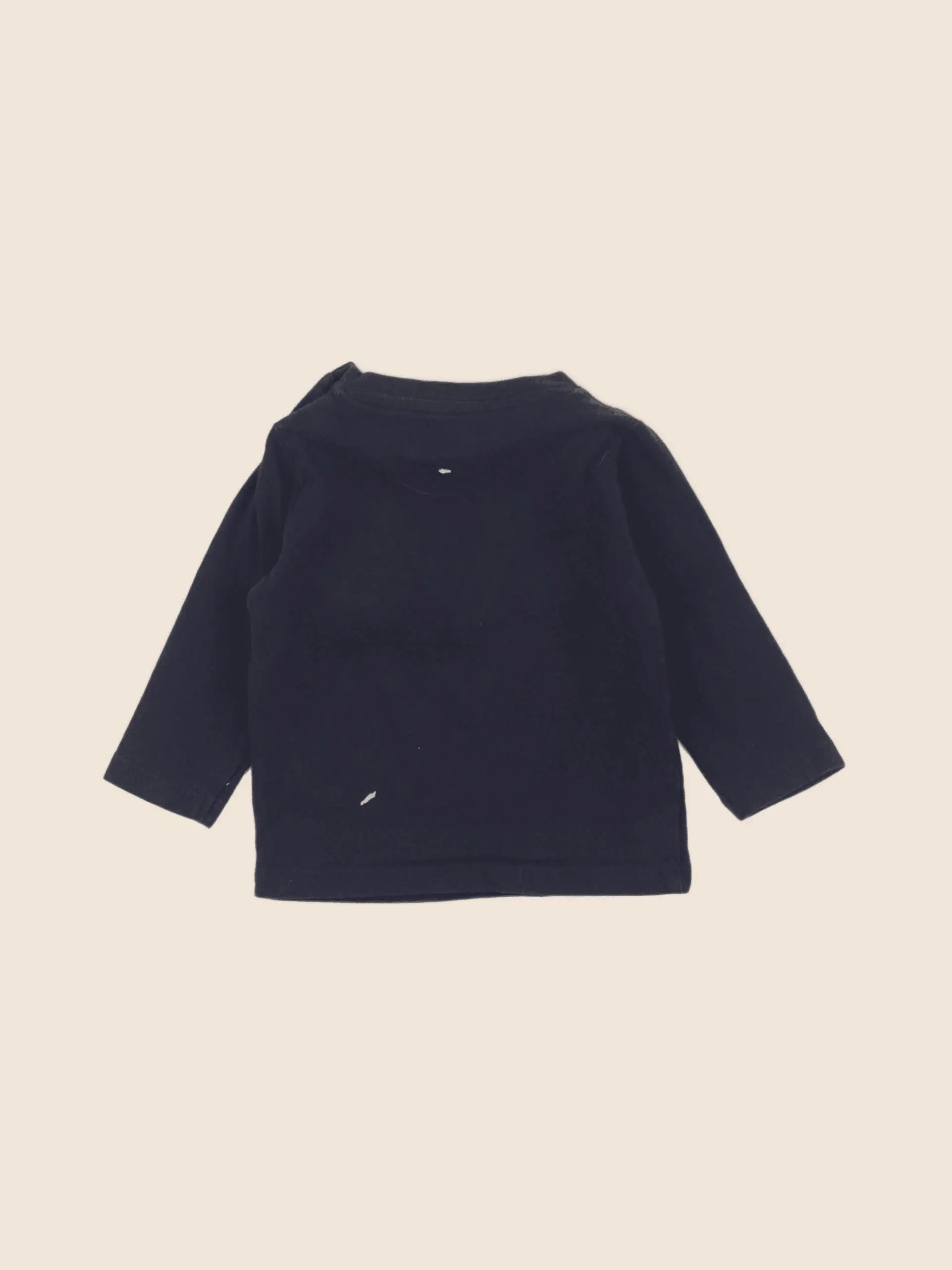 Vertbaudet - tee-shirt bleu - 6 mois