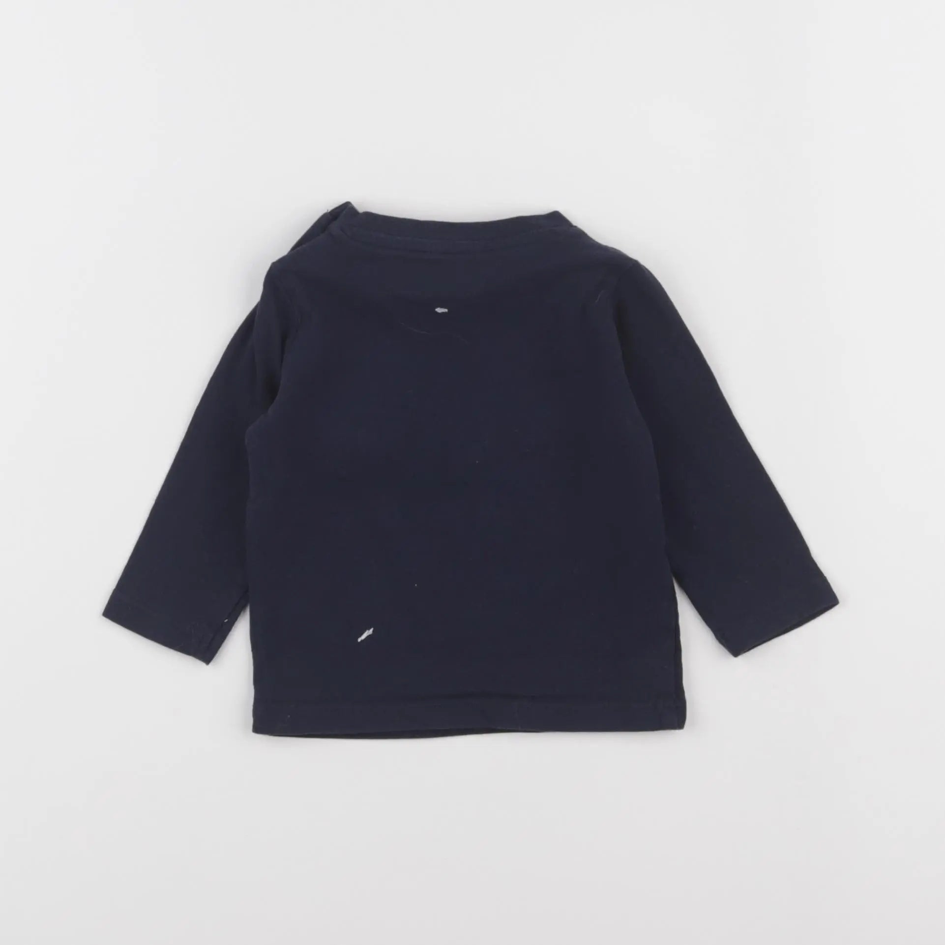 Vertbaudet - tee-shirt bleu - 6 mois