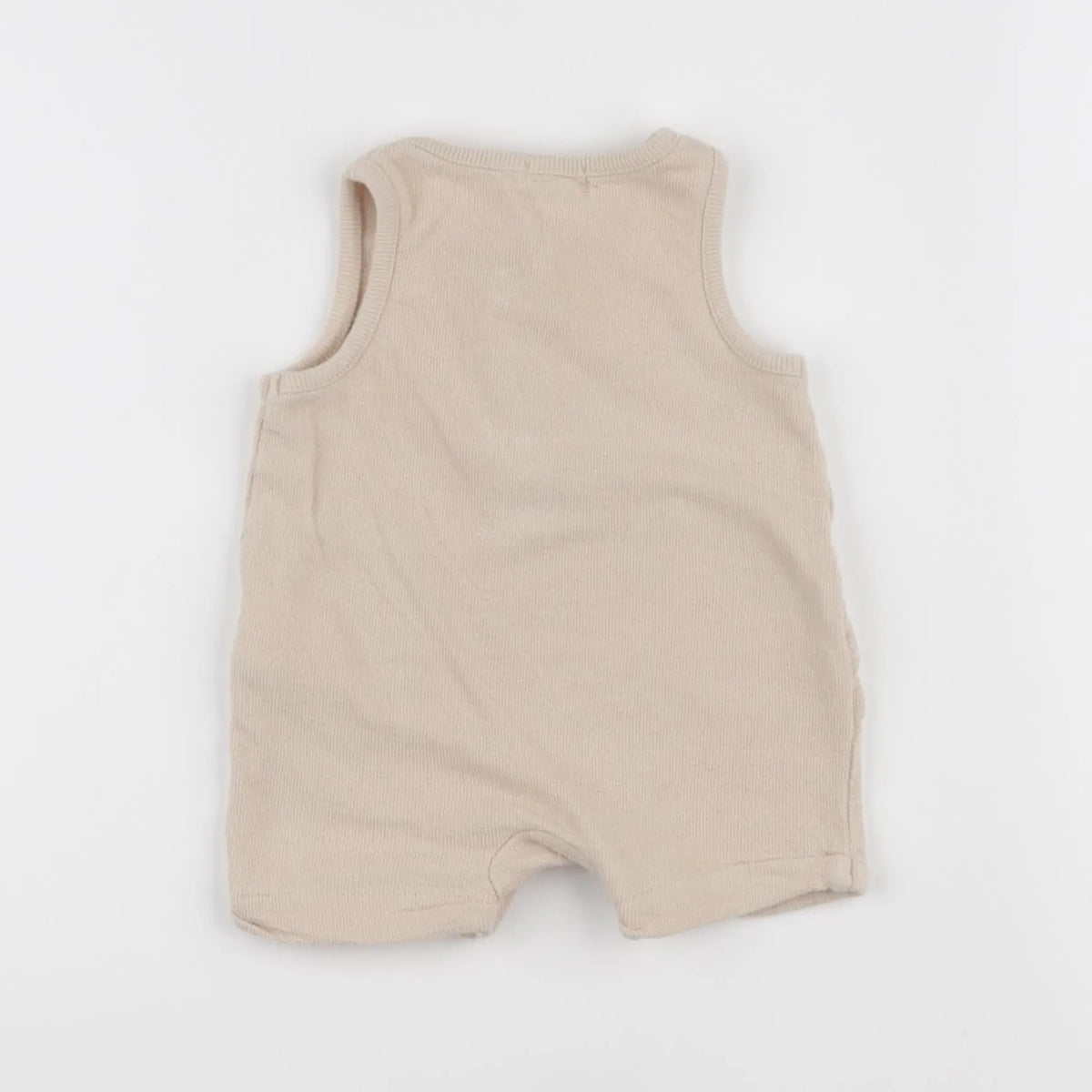 Vertbaudet - combinaison beige - 3 mois