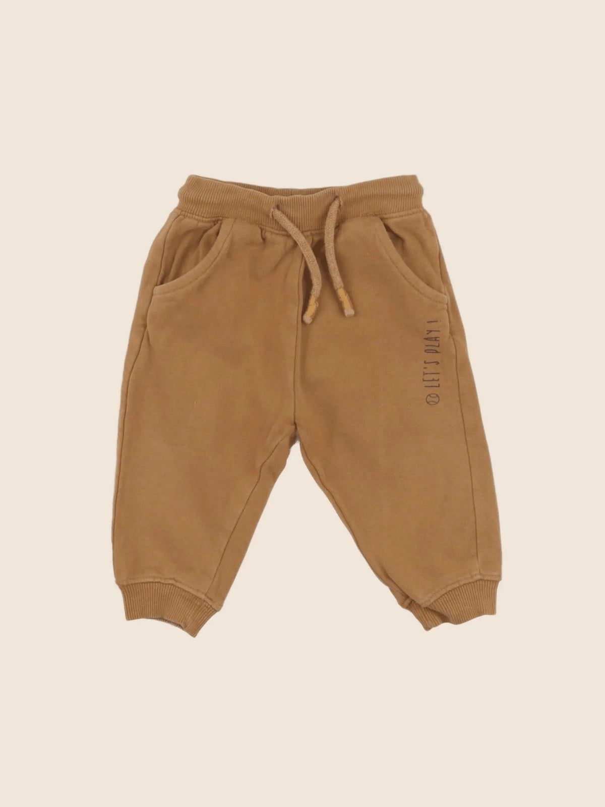 Vertbaudet - jogging marron - 9 mois