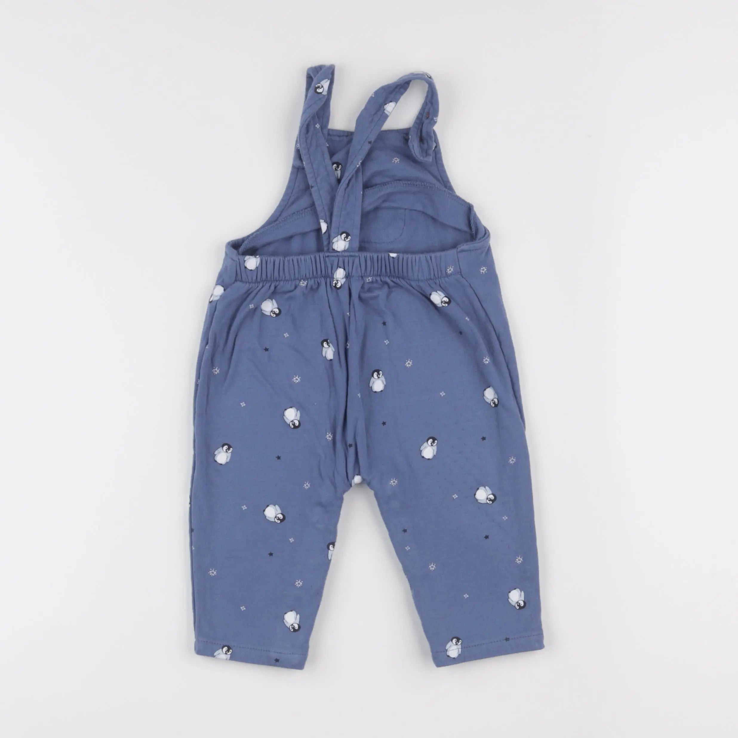 Vertbaudet - salopette bleu - 9 mois