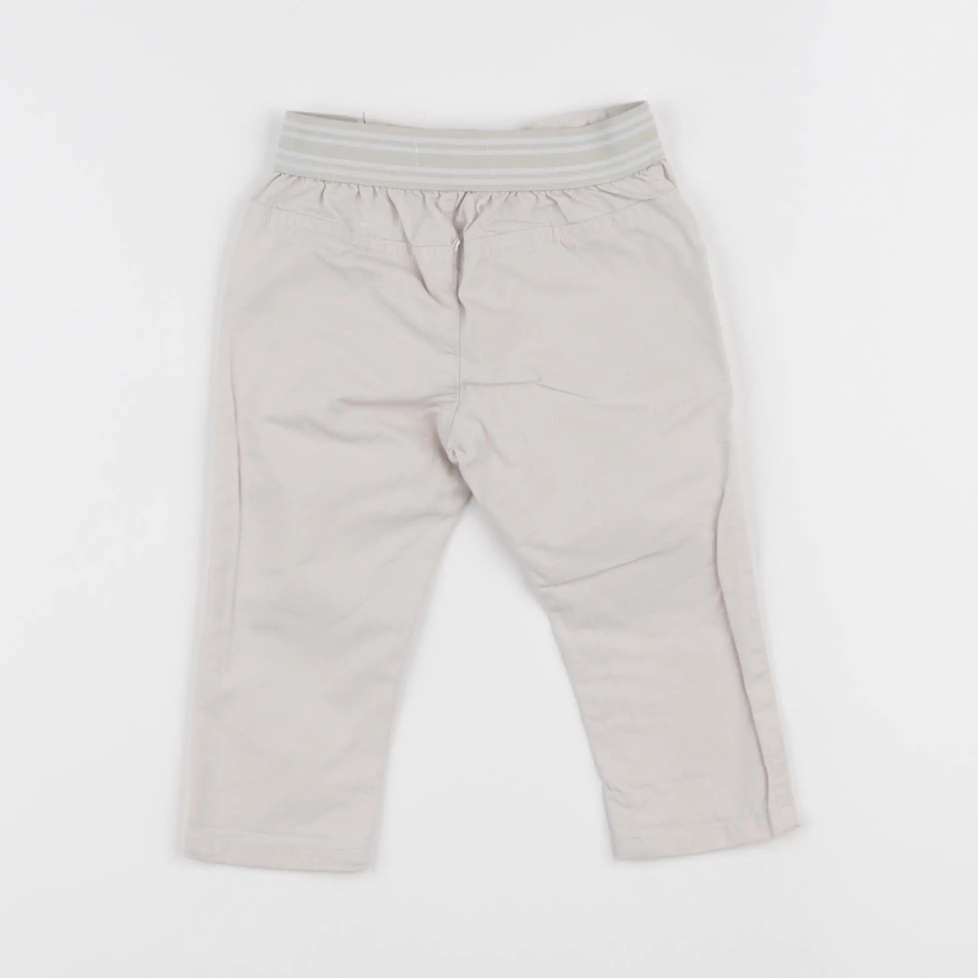 Vertbaudet - pantalon beige - 6 mois