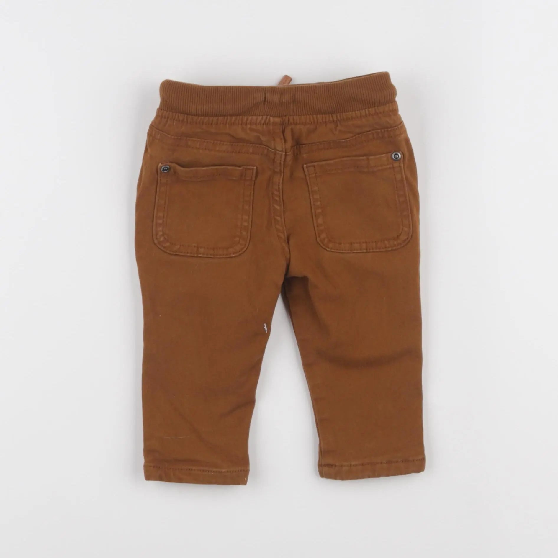 Vertbaudet - pantalon marron - 6 mois