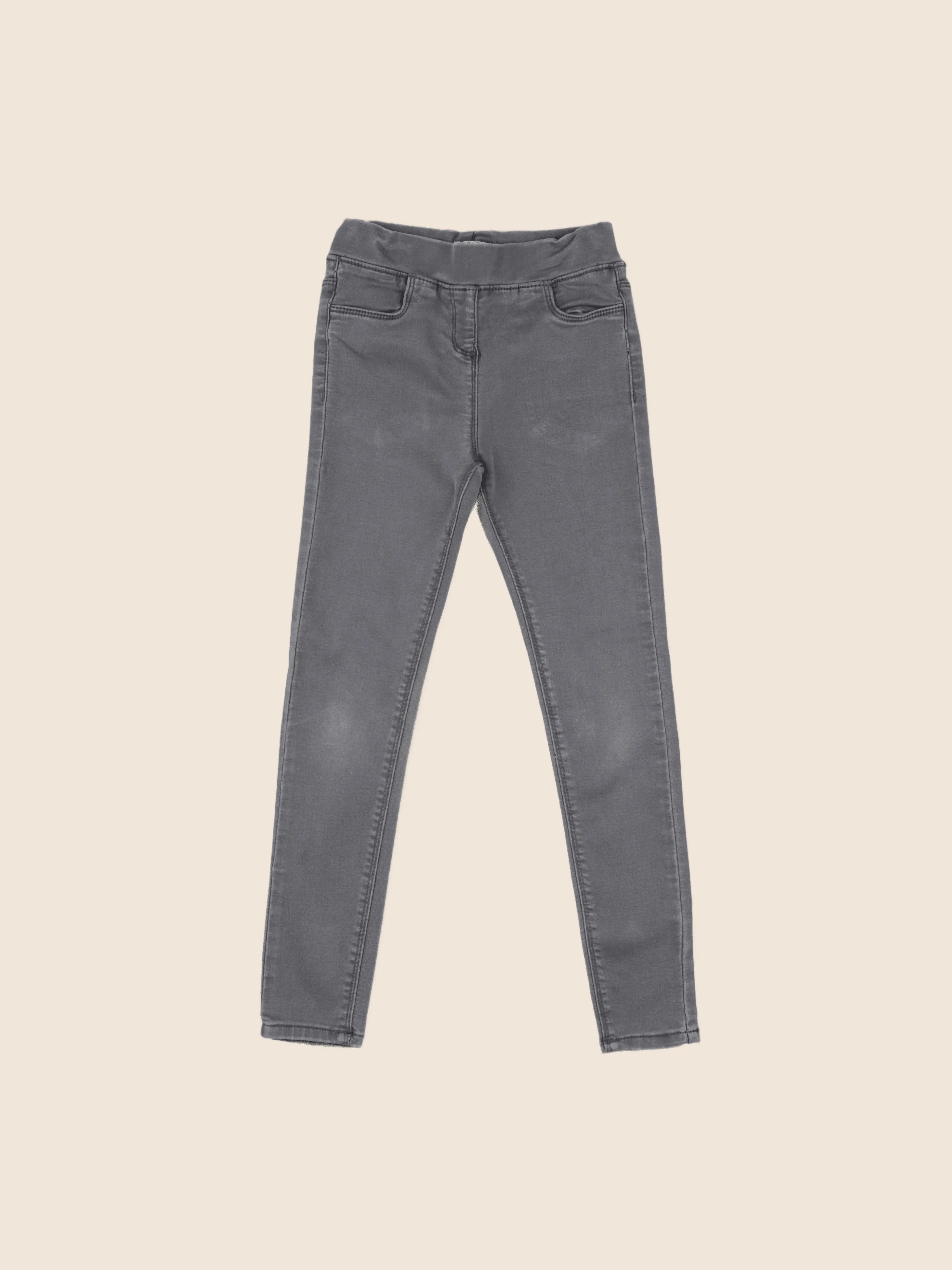 Vertbaudet - jegging gris - 9 ans