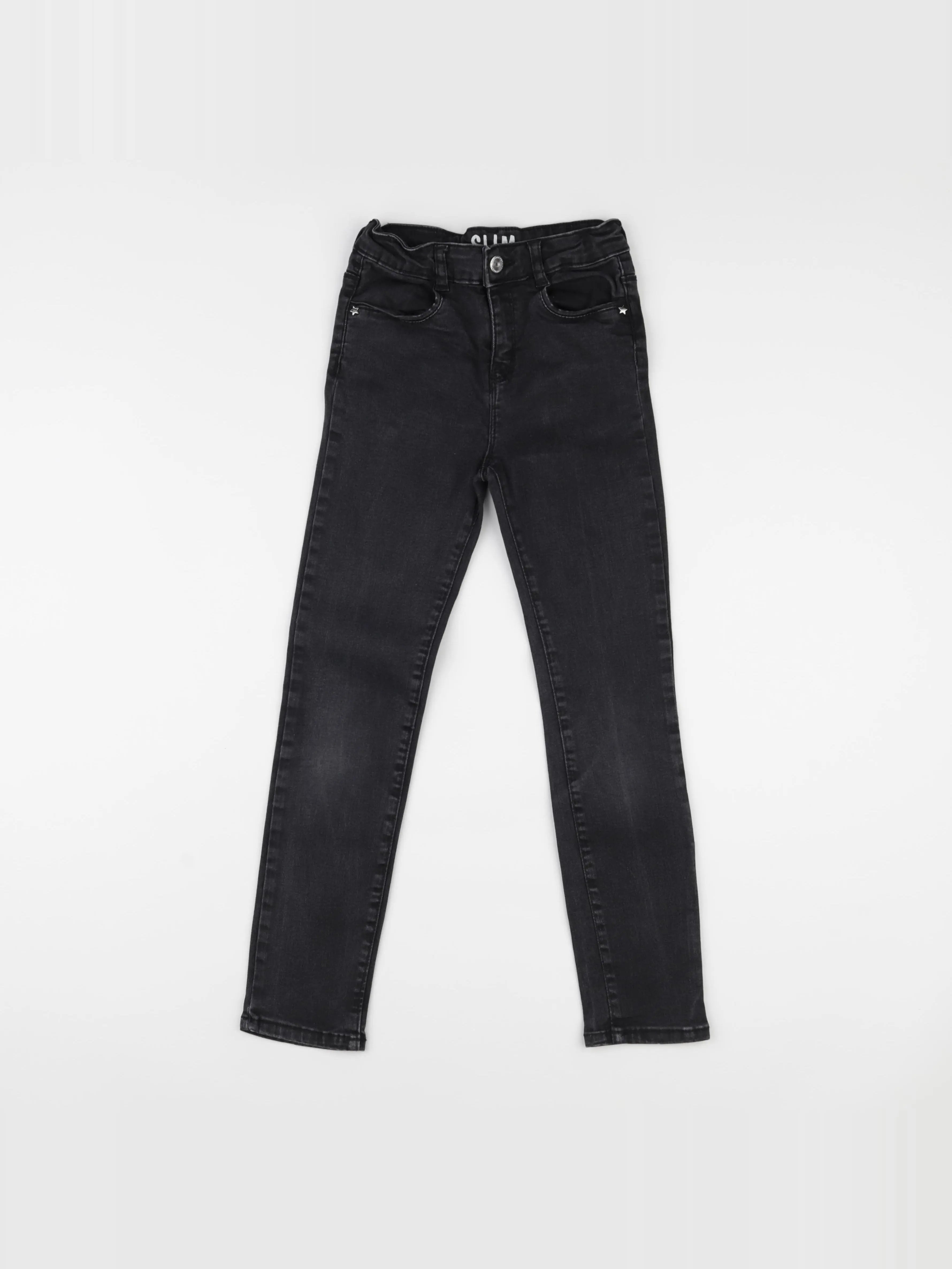 Vertbaudet - jean noir - 9 ans