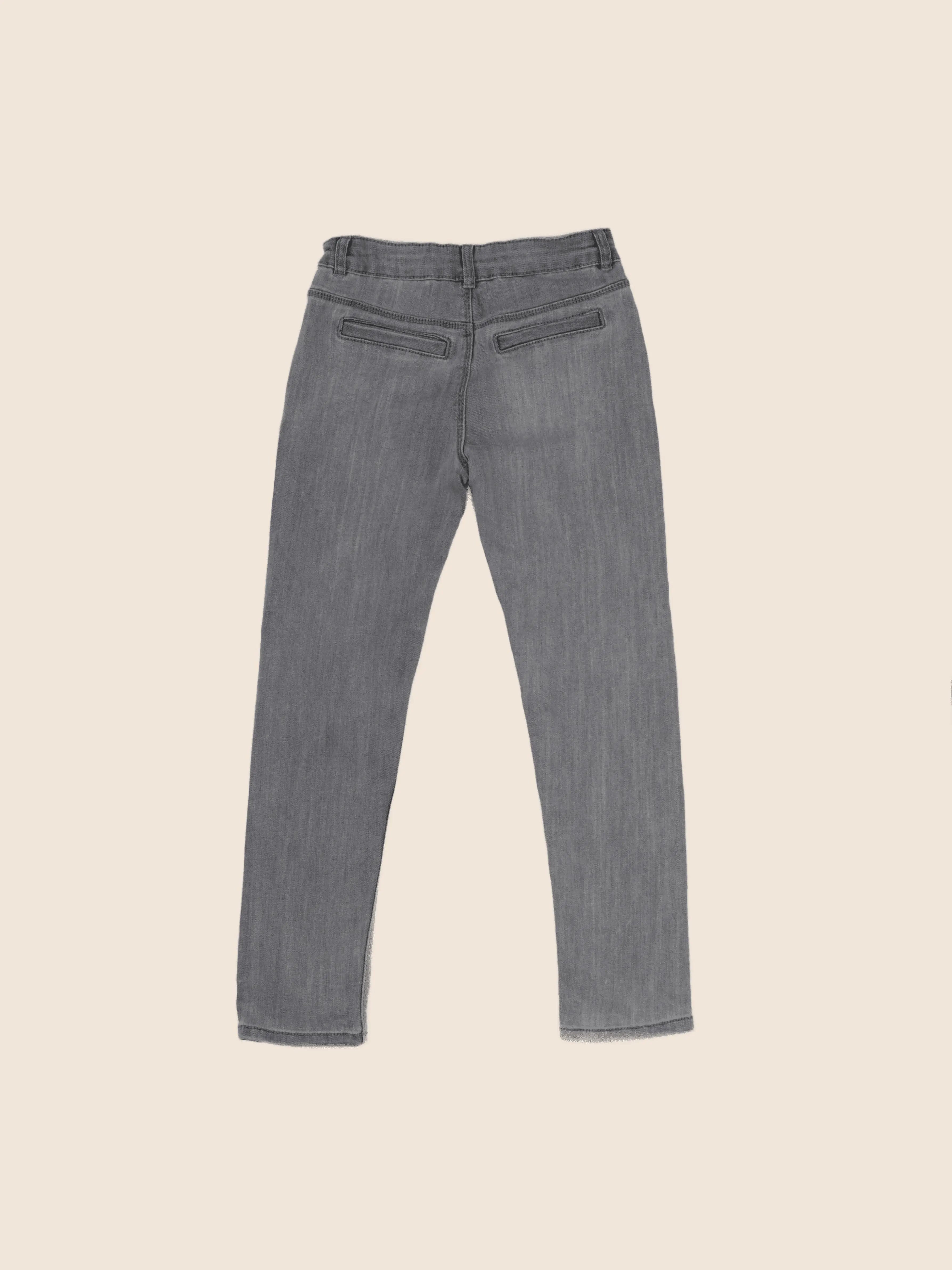 Vertbaudet - jean gris - 9 ans
