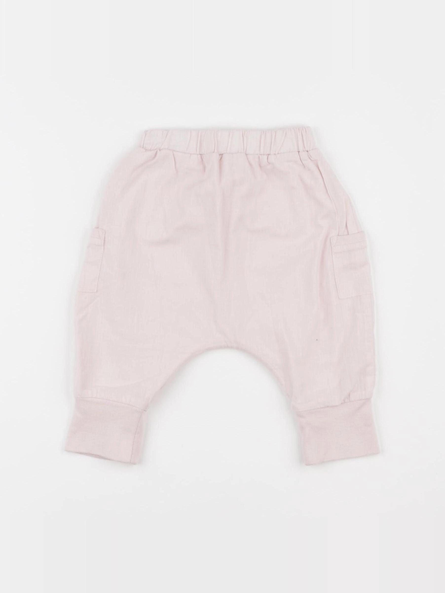 Boutchou - sarouel rose - 3 mois