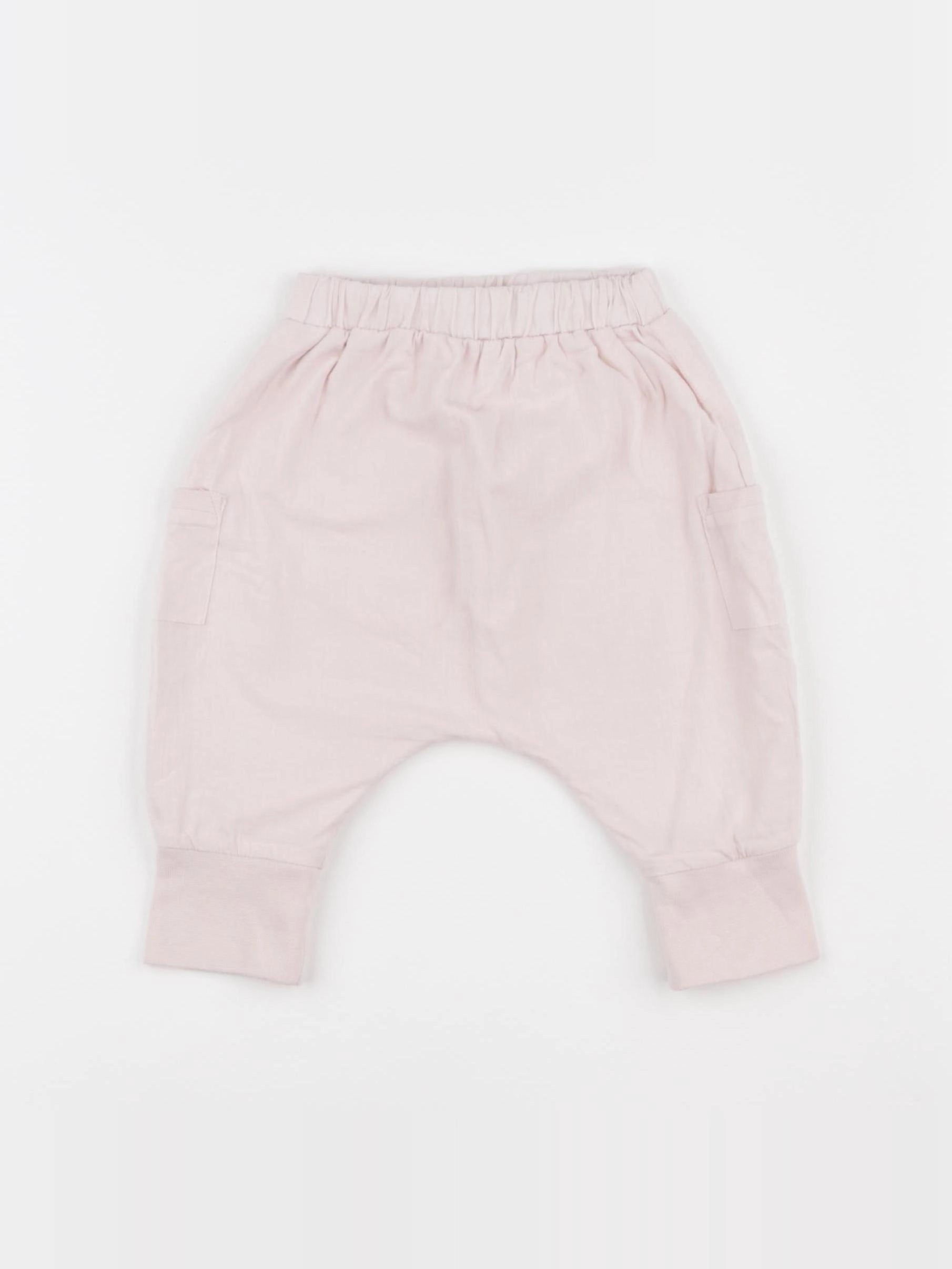 Boutchou - sarouel rose - 3 mois