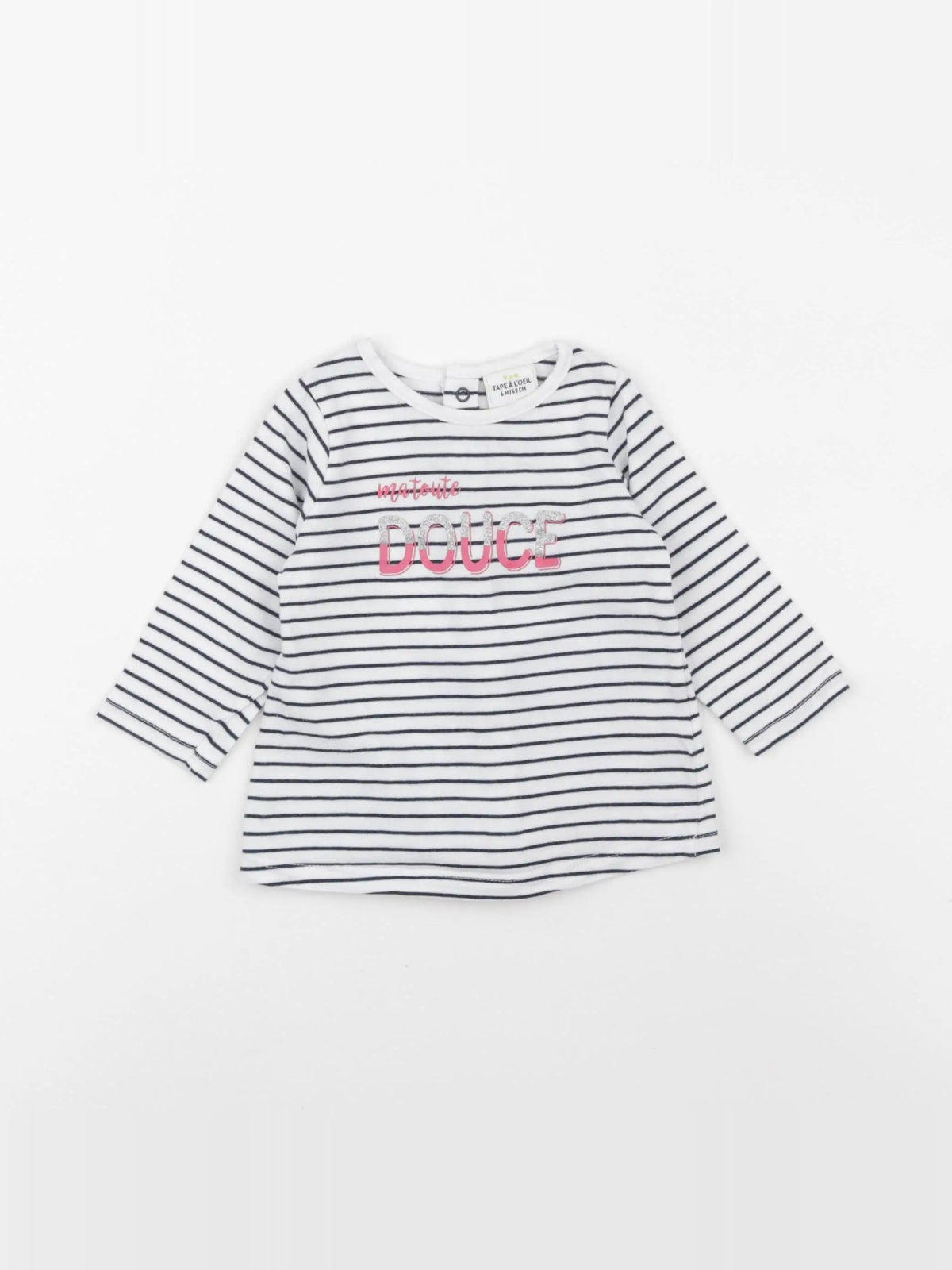 Tape à l'oeil - tee-shirt bleu - 6 mois