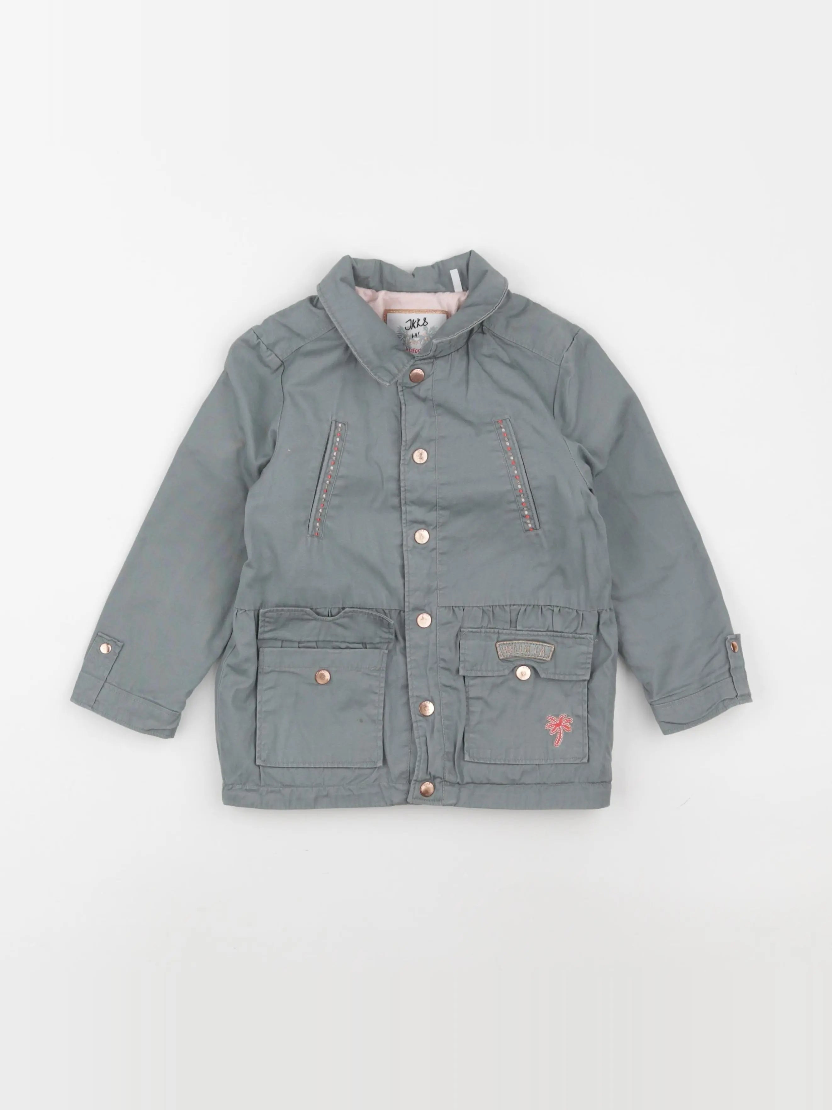 IKKS - veste gris - 3 ans