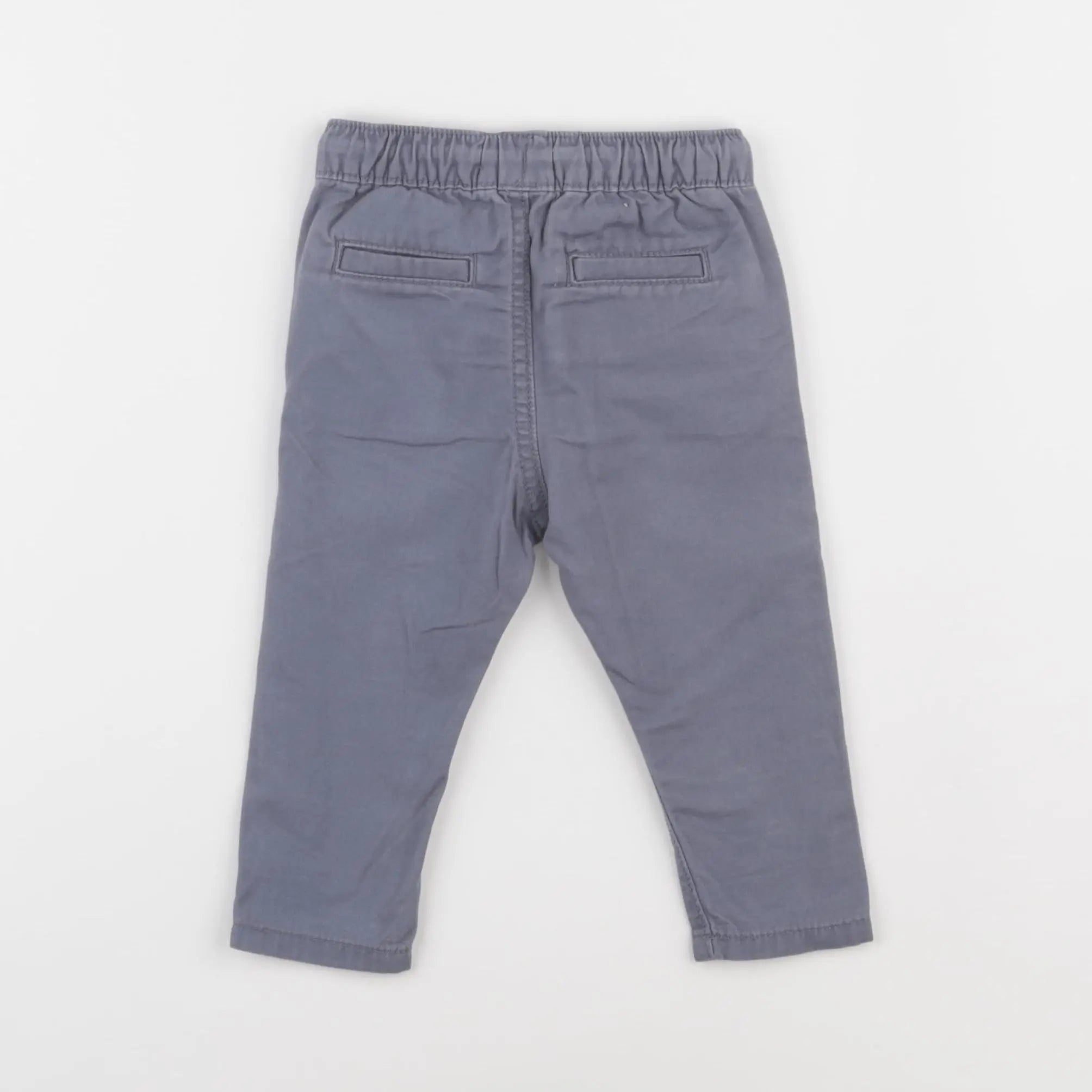 Vertbaudet - pantalon bleu - 6 mois