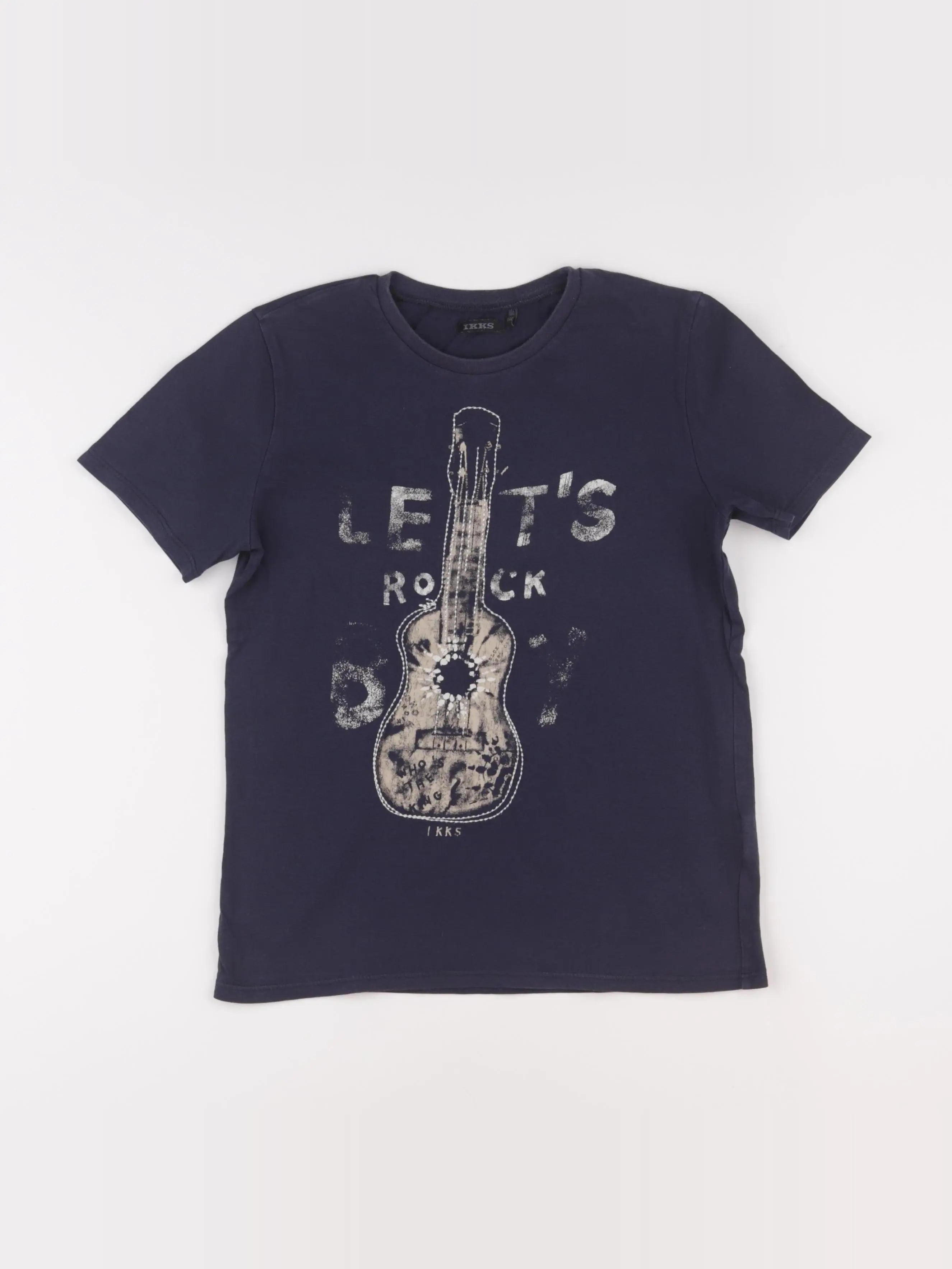 IKKS - tee-shirt bleu - 10 ans