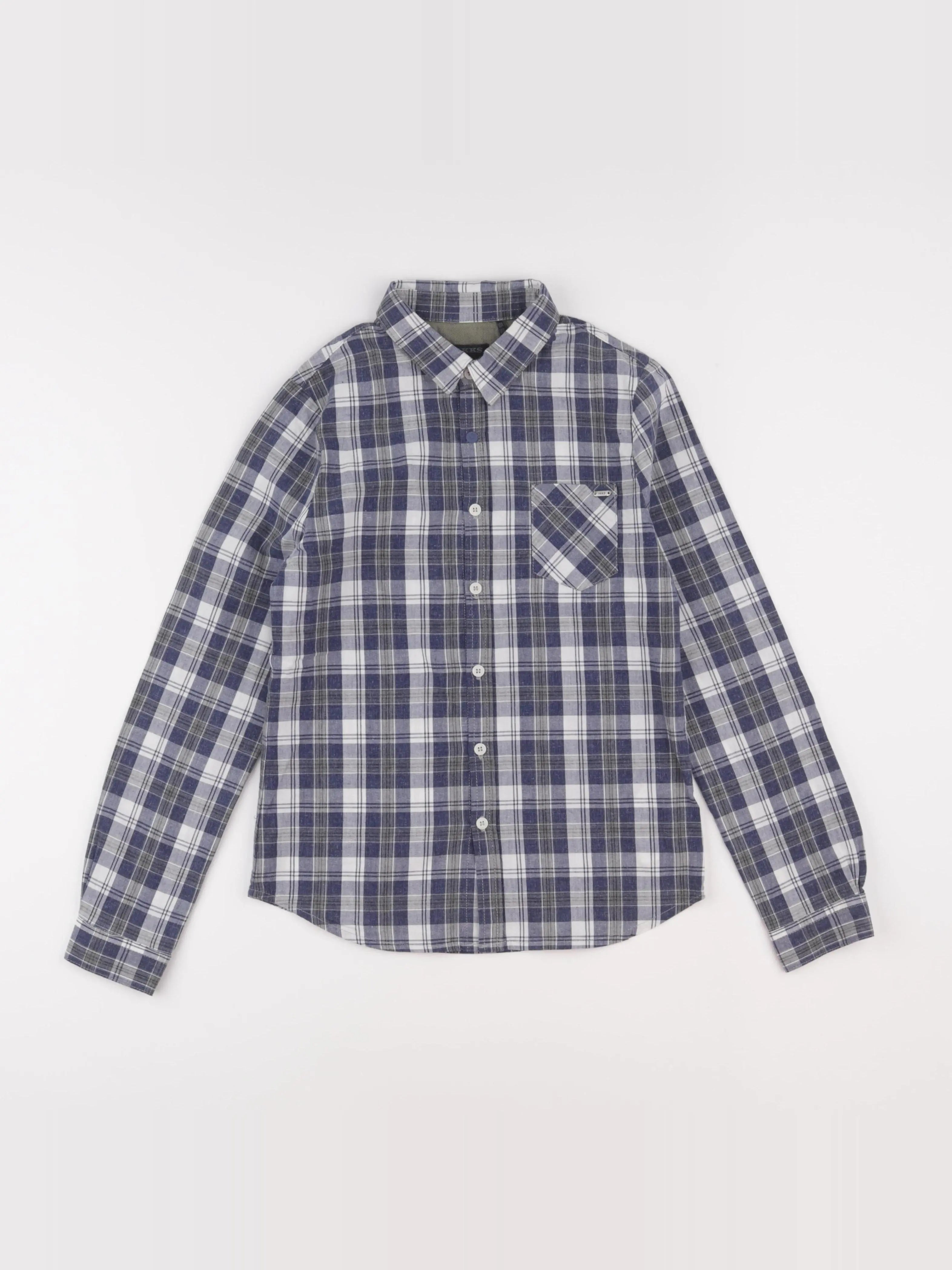 IKKS - chemise bleu - 10 ans