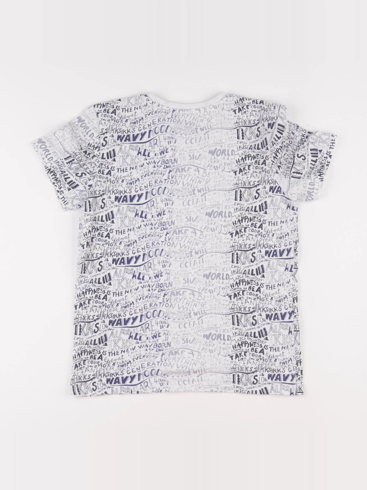 IKKS - tee-shirt blanc - 10 ans