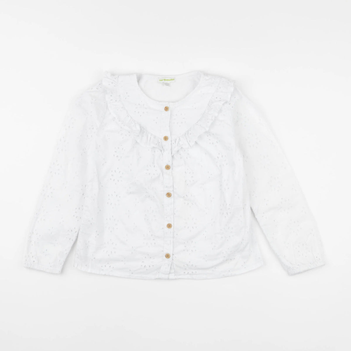 Vertbaudet - blouse blanc - 8 ans