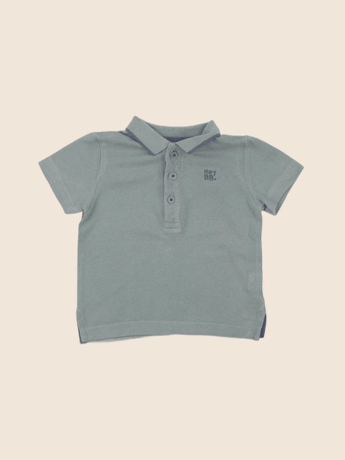 Boutchou - polo vert - 12 mois