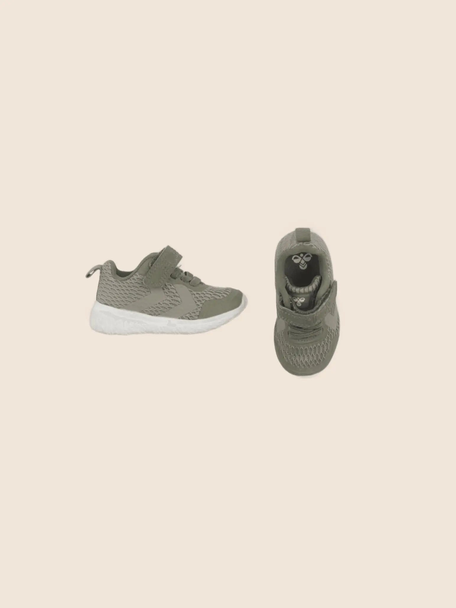 Hummel - tennis à scratch/ lacets vert - pointure 19