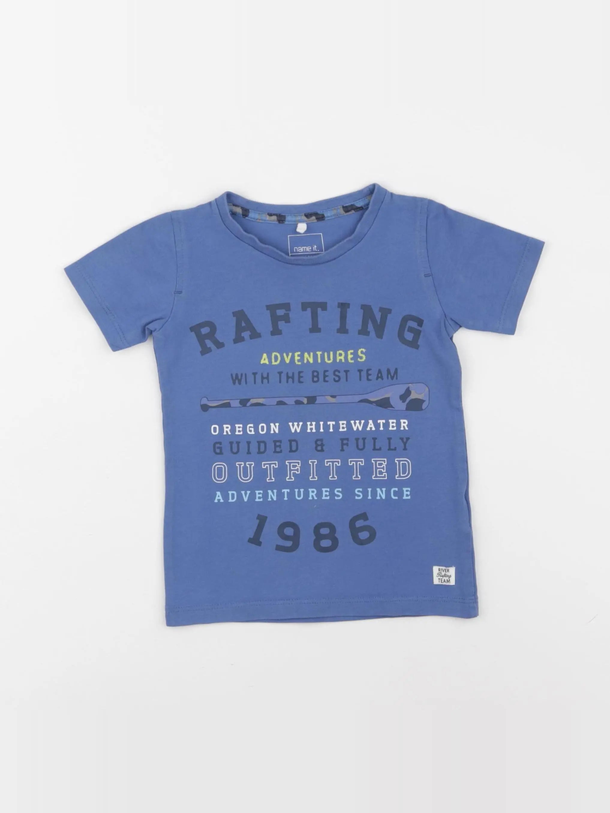 Name it - tee-shirt bleu - 9/12 mois