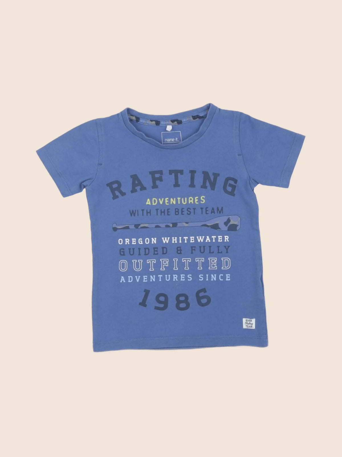 Name it - tee-shirt bleu - 9/12 mois