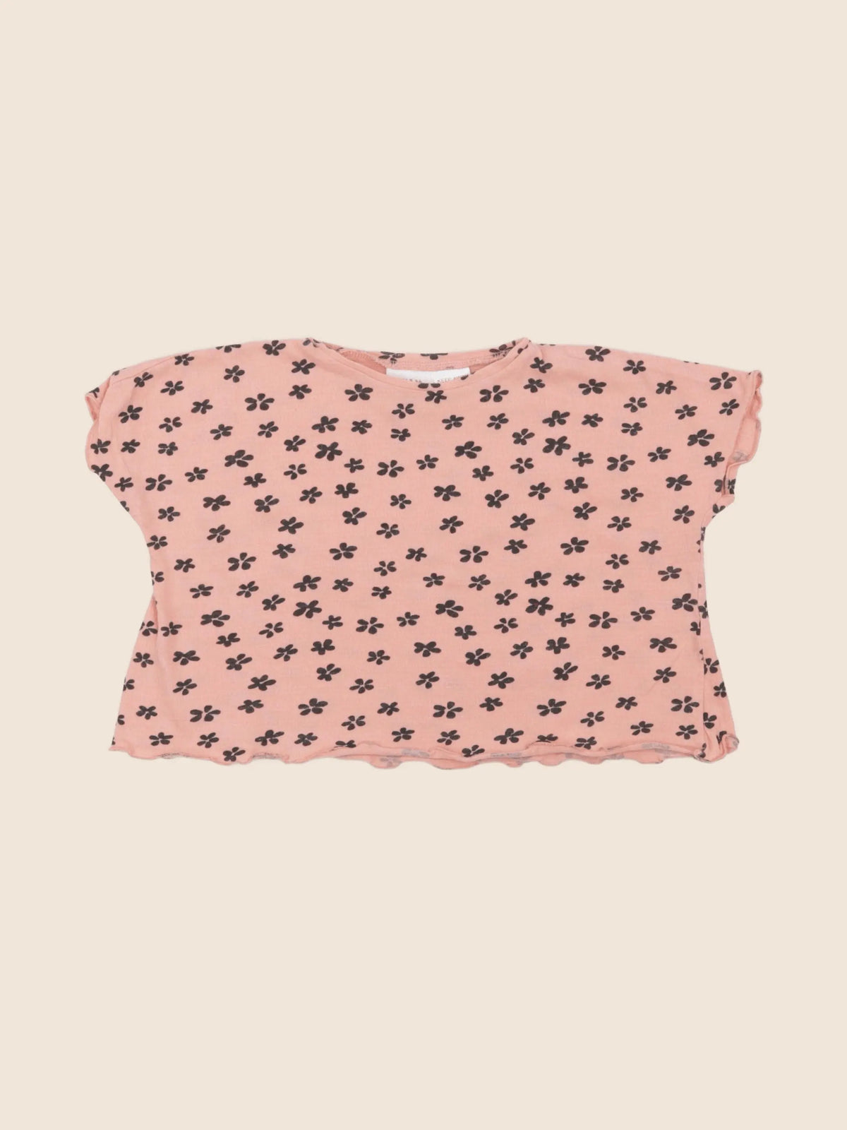 Zara - tee-shirt rose - 9/12 mois