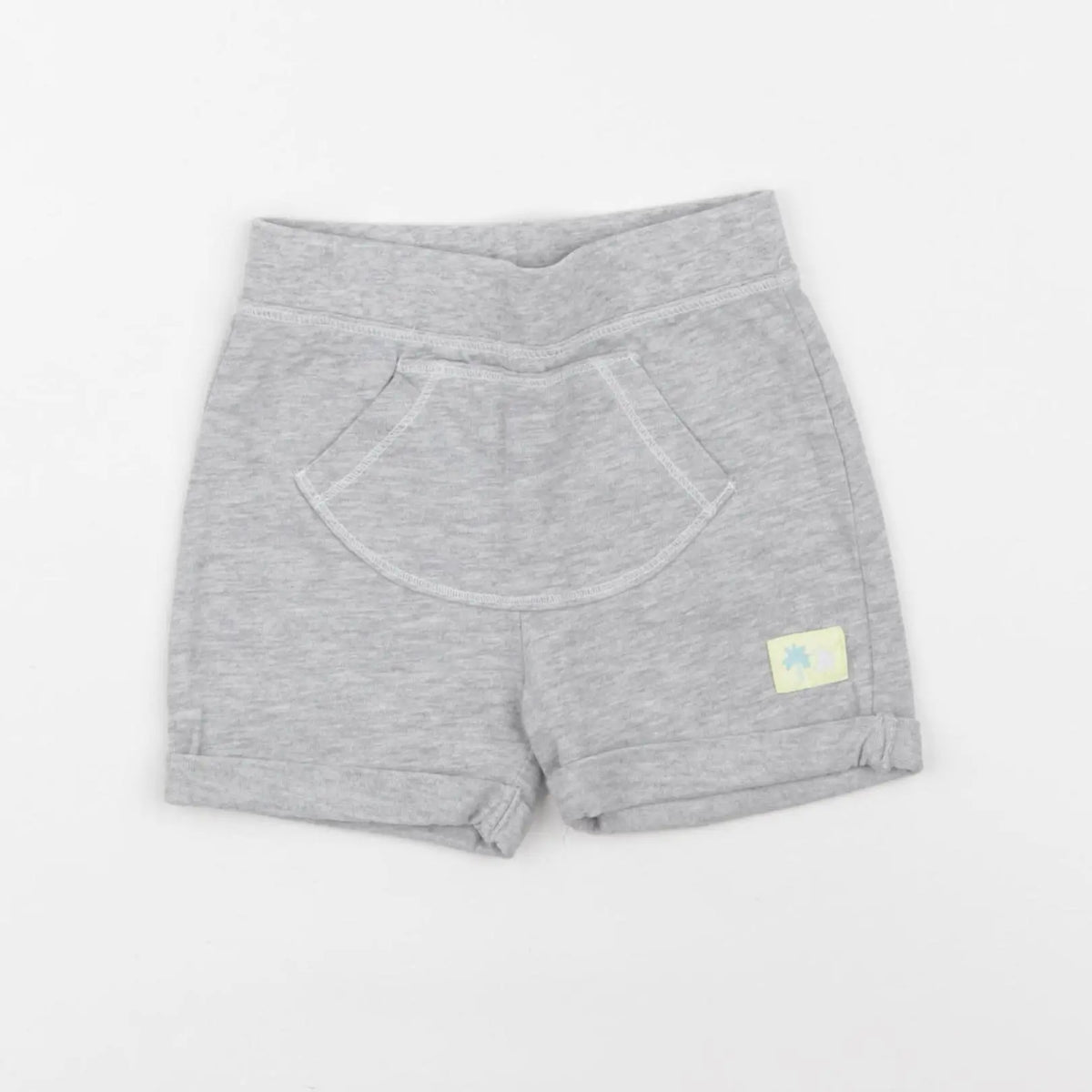 Vertbaudet - short gris - 12 mois