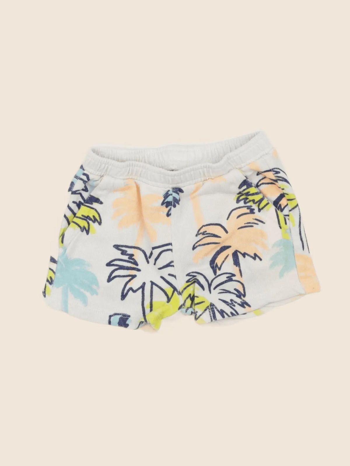 Zara - short beige - 3/6 mois
