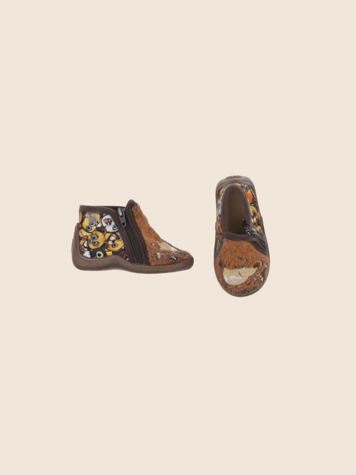 Babybotte - chaussons marron - pointure 19