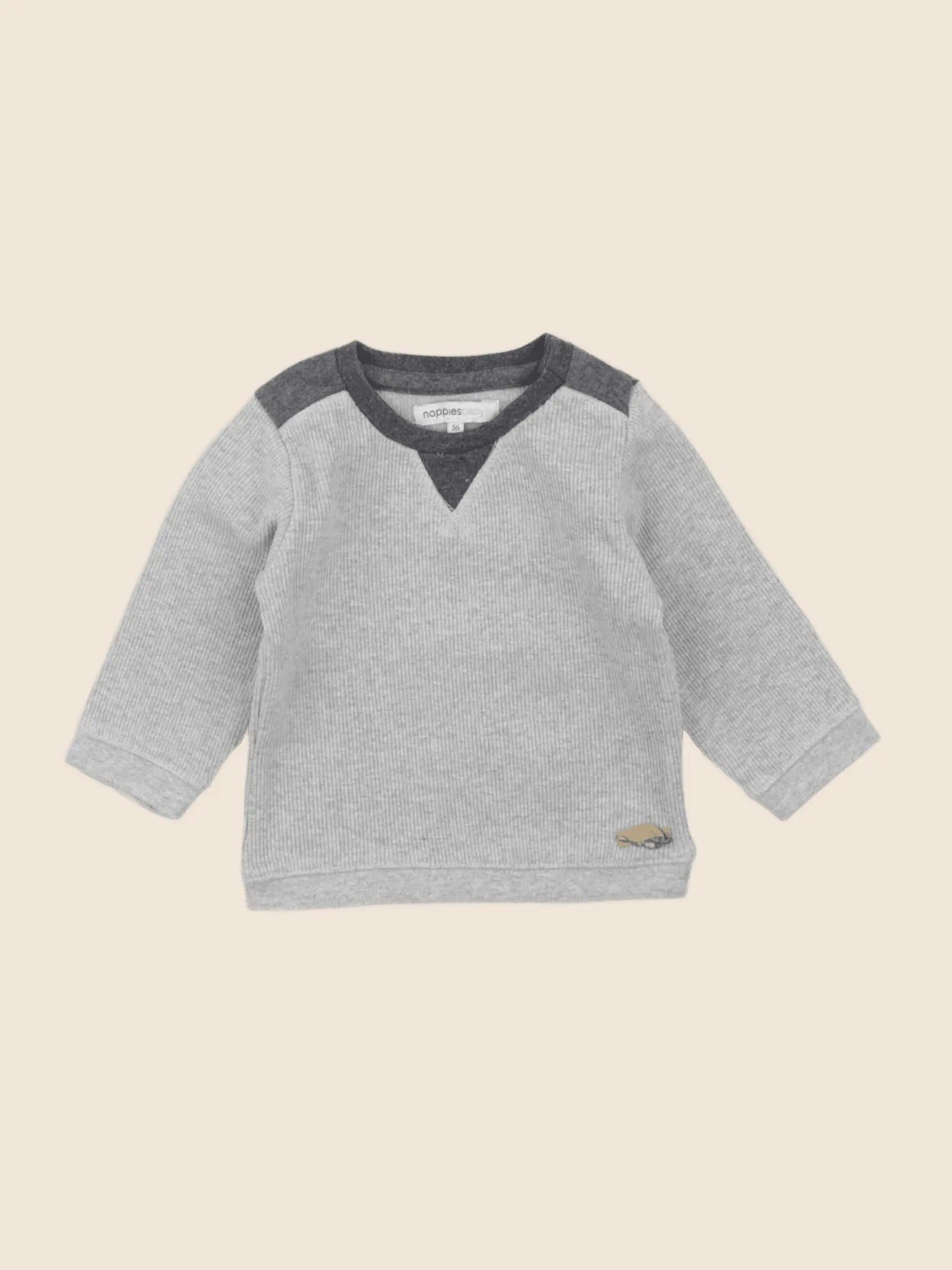 Noppies - tee-shirt gris - 6 mois