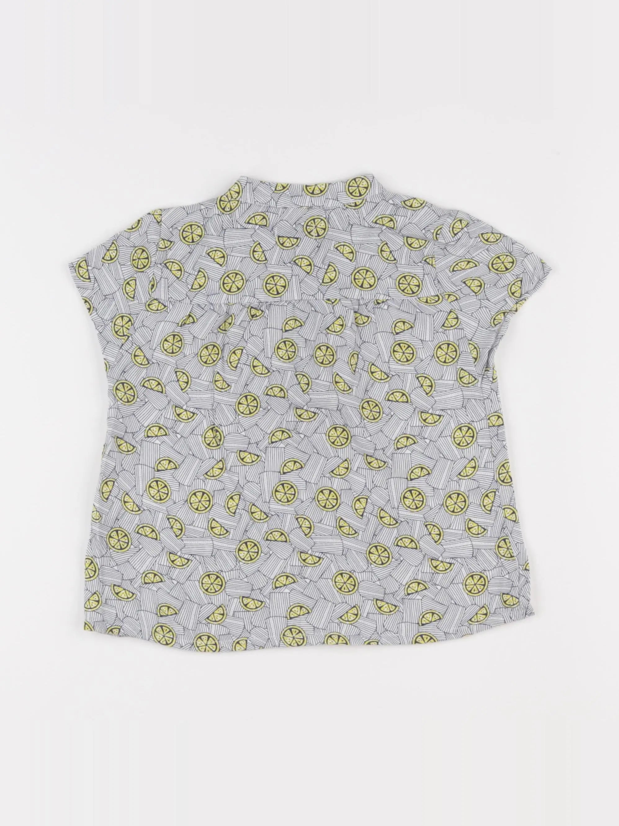 IKKS - chemise bleu, jaune - 4 ans