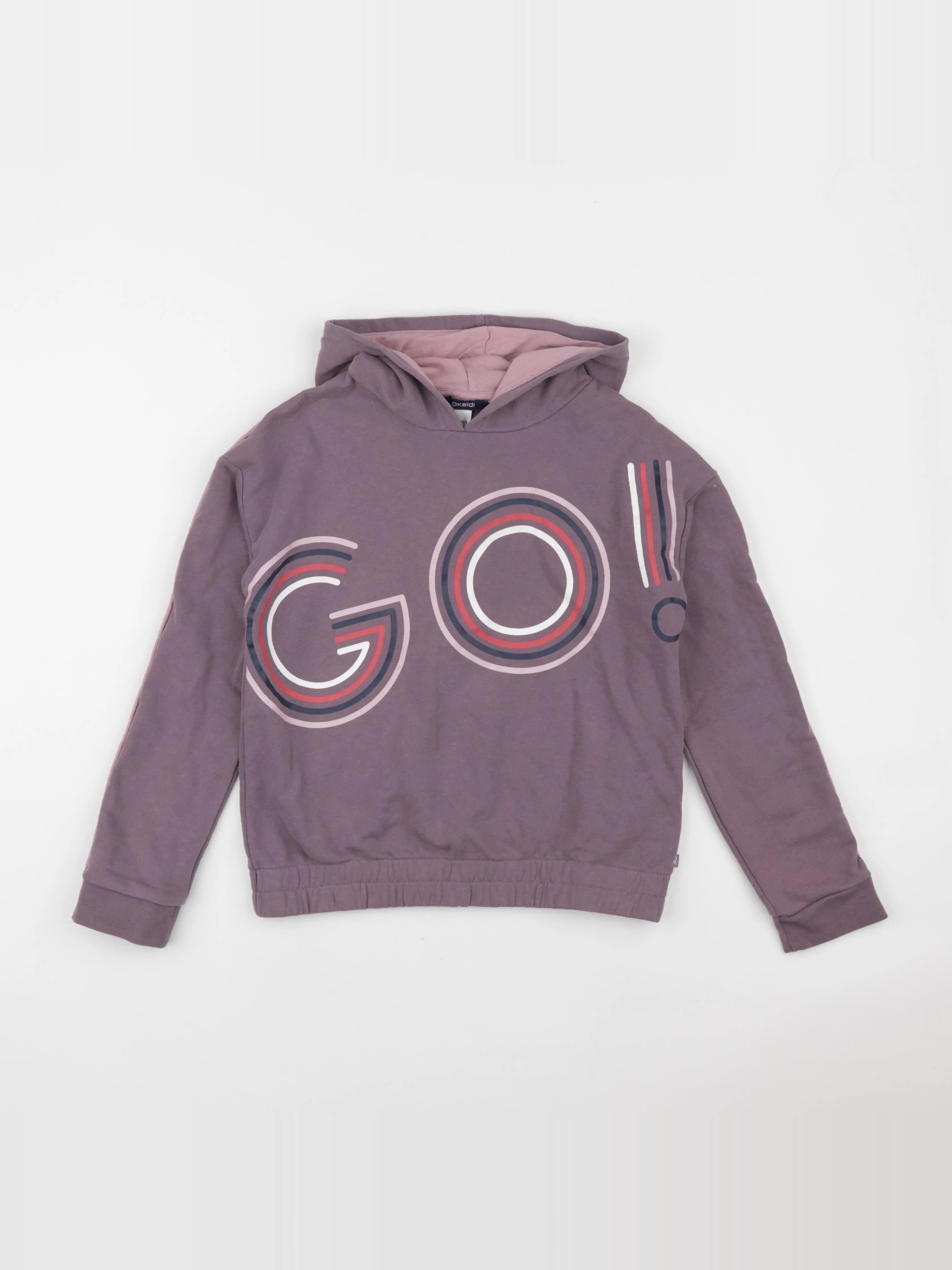 Okaidi - sweat violet - 10 ans