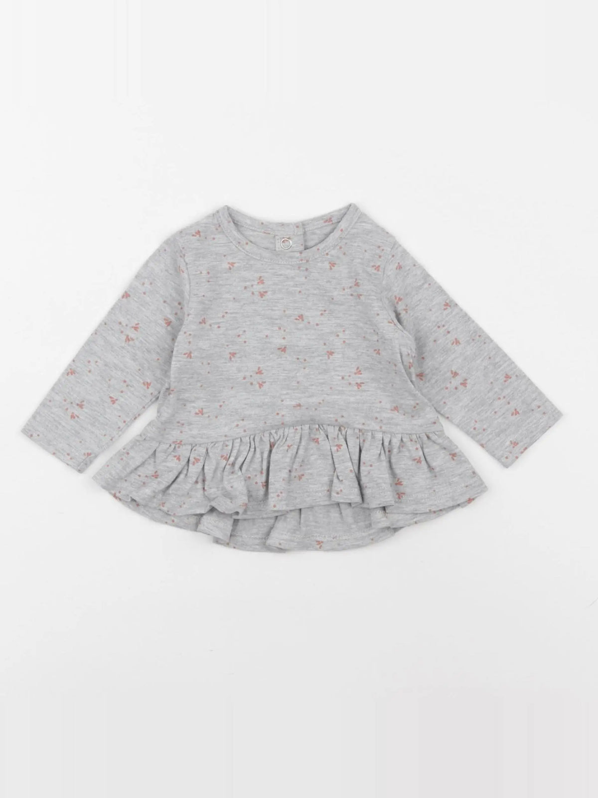 Vertbaudet - tee-shirt gris - 3 mois