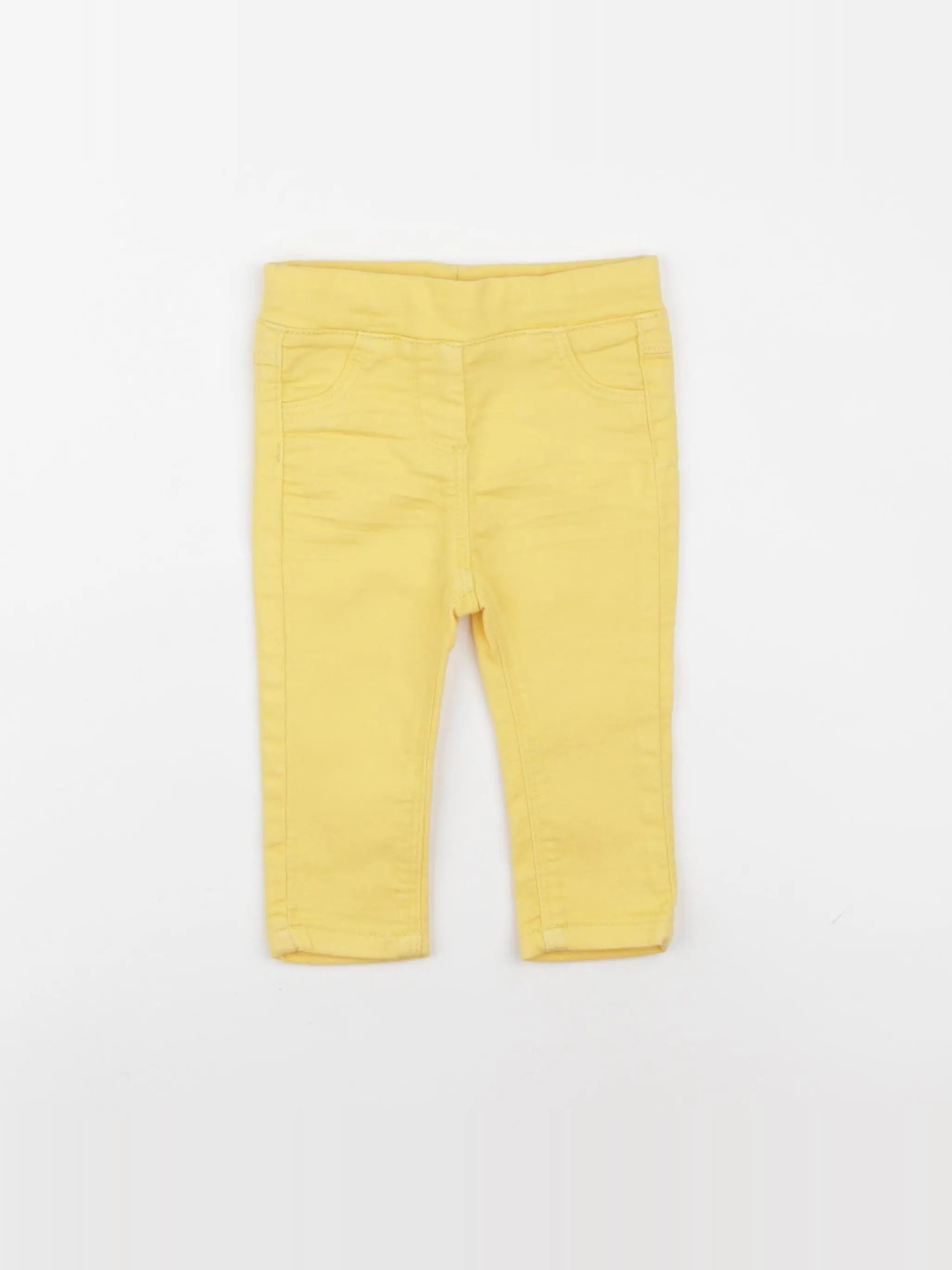 Tape à l'oeil - jegging jaune - 9 mois