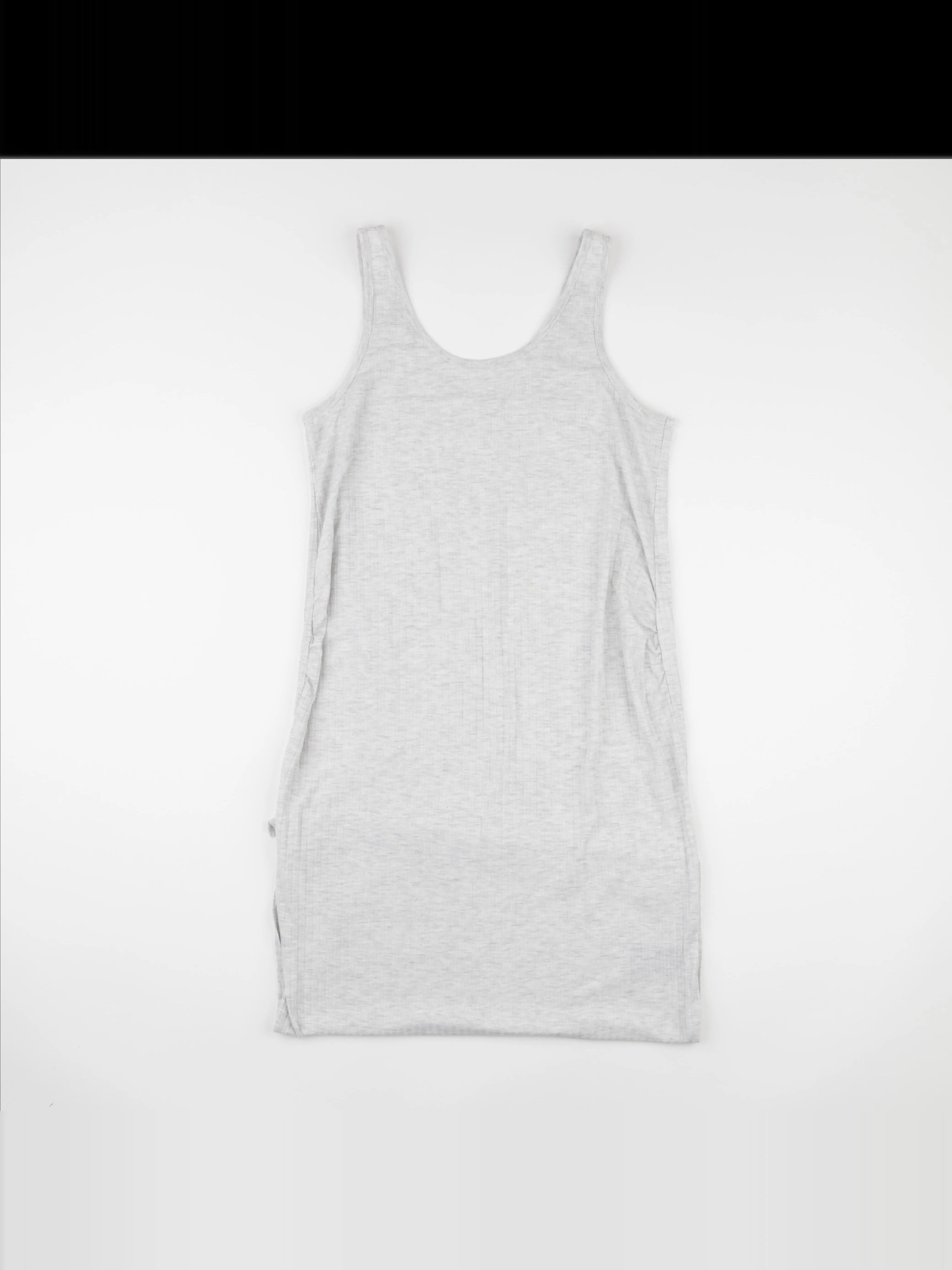 H&M - robe grossesse gris - m