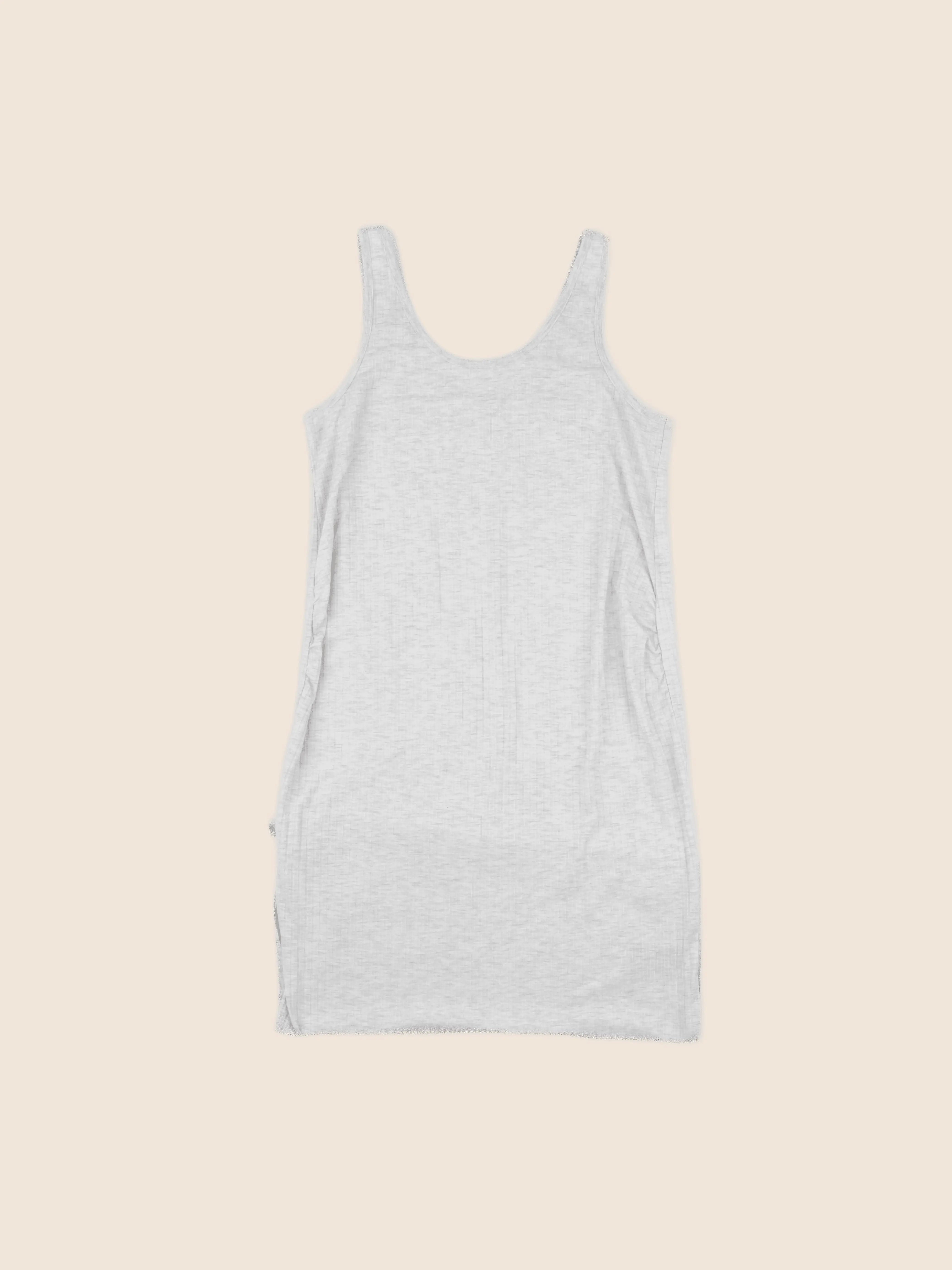 H&M - robe grossesse gris - m