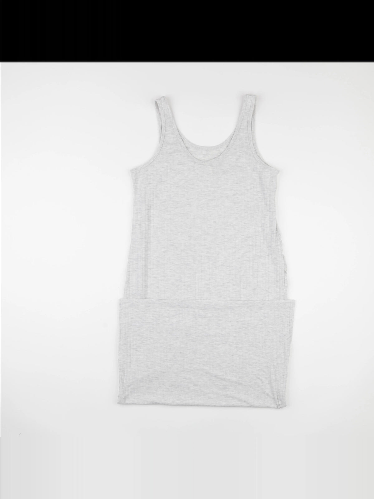 H&M - robe grossesse gris - m