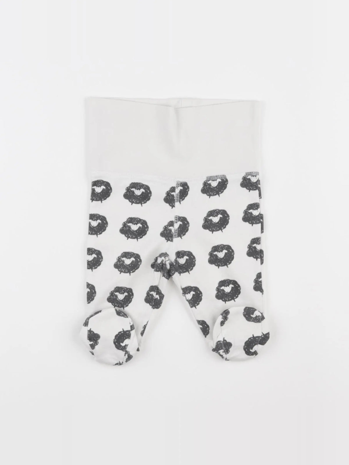 Natalys - legging blanc, noir - 3 mois