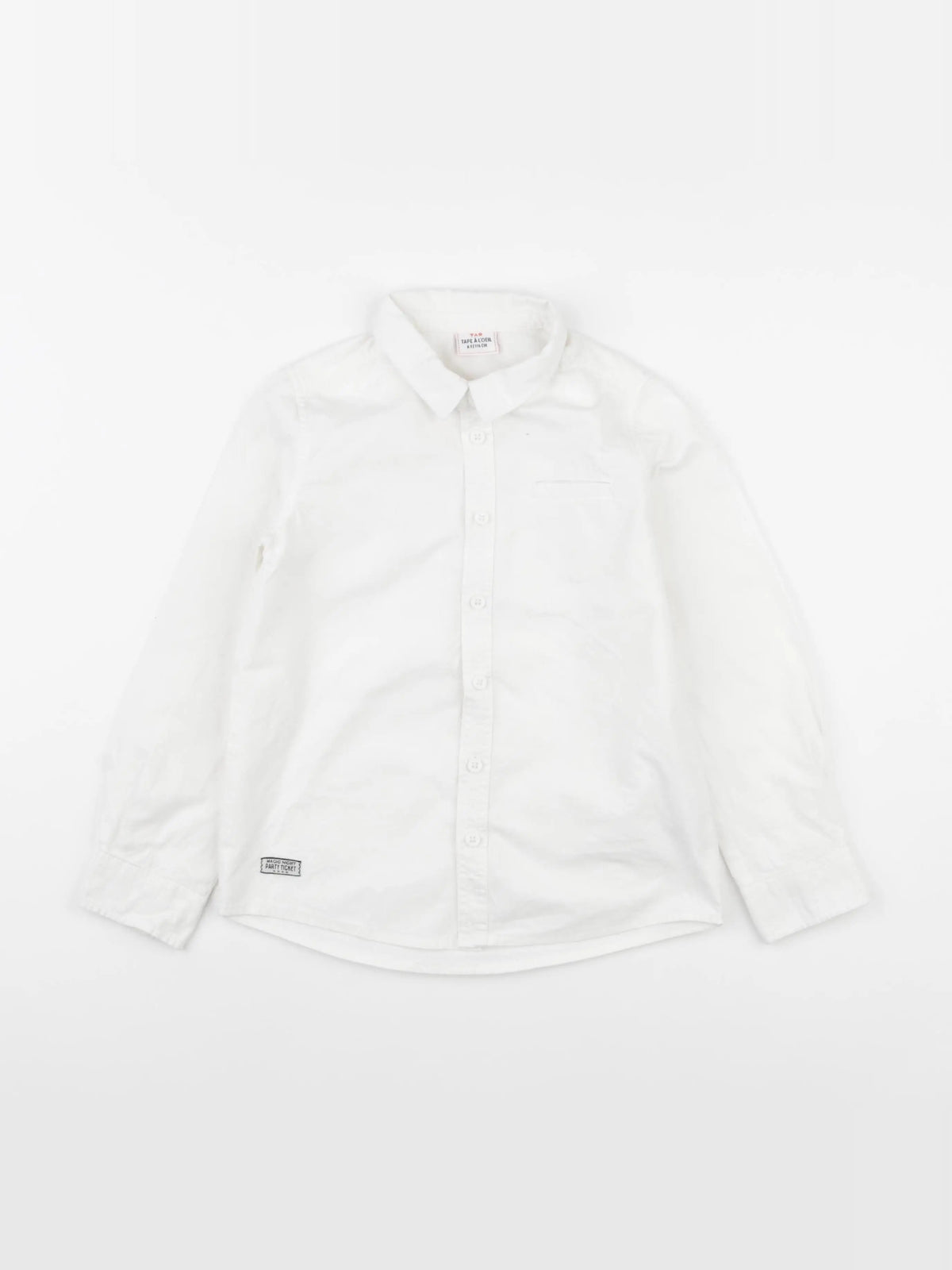 Tape à l'oeil - chemise blanc - 6 ans