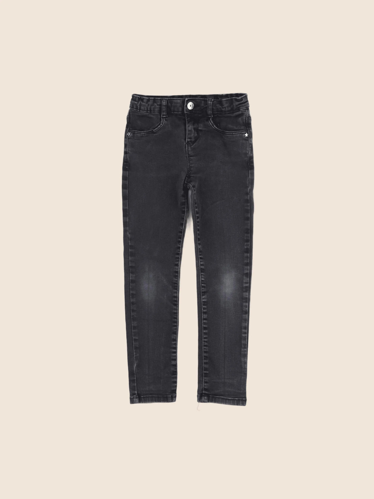 Vertbaudet - jean gris - 6 ans