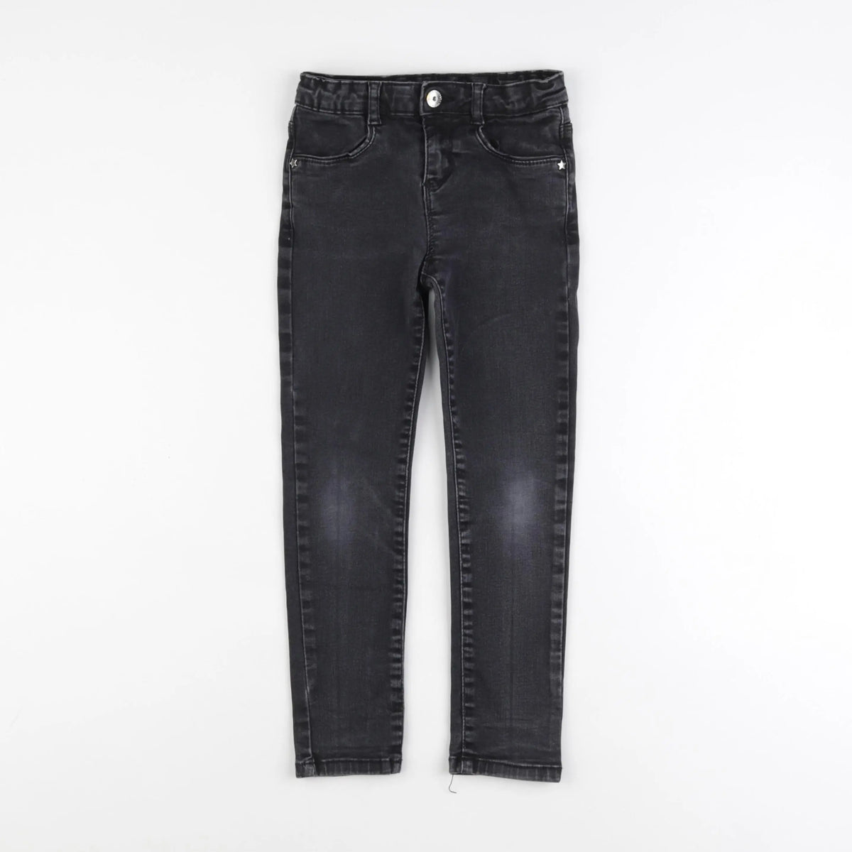 Vertbaudet - jean gris - 6 ans