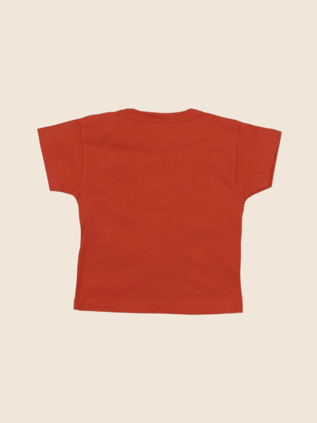 Petit Bateau - tee-shirt orange - 6 mois