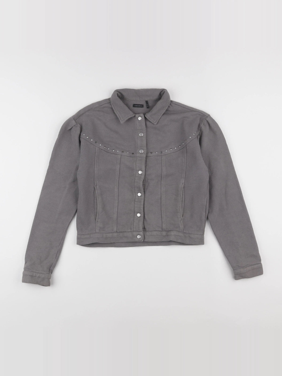 IKKS - veste gris - 12 ans