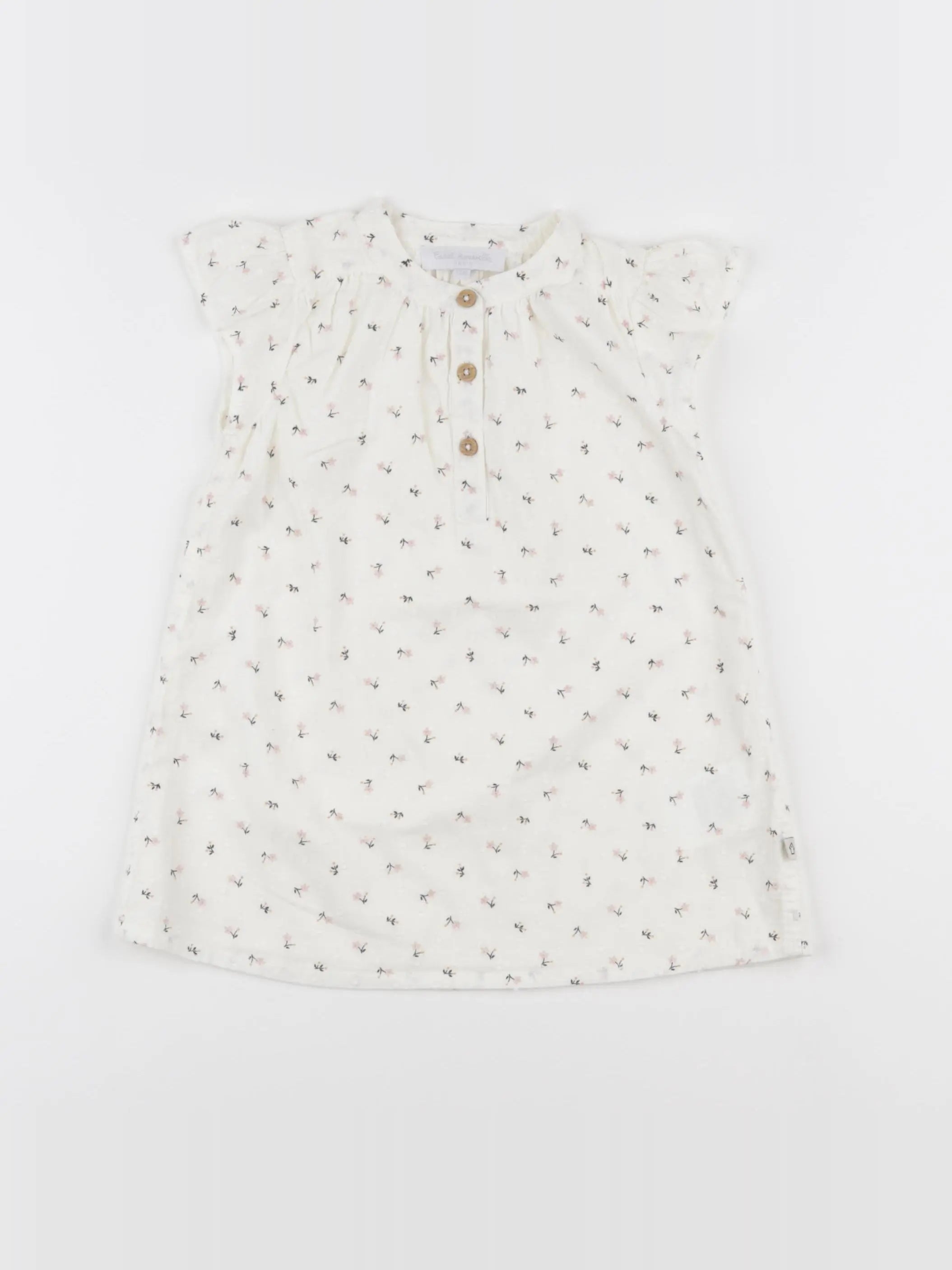 Cadet Rousselle - robe blanc - 12 mois