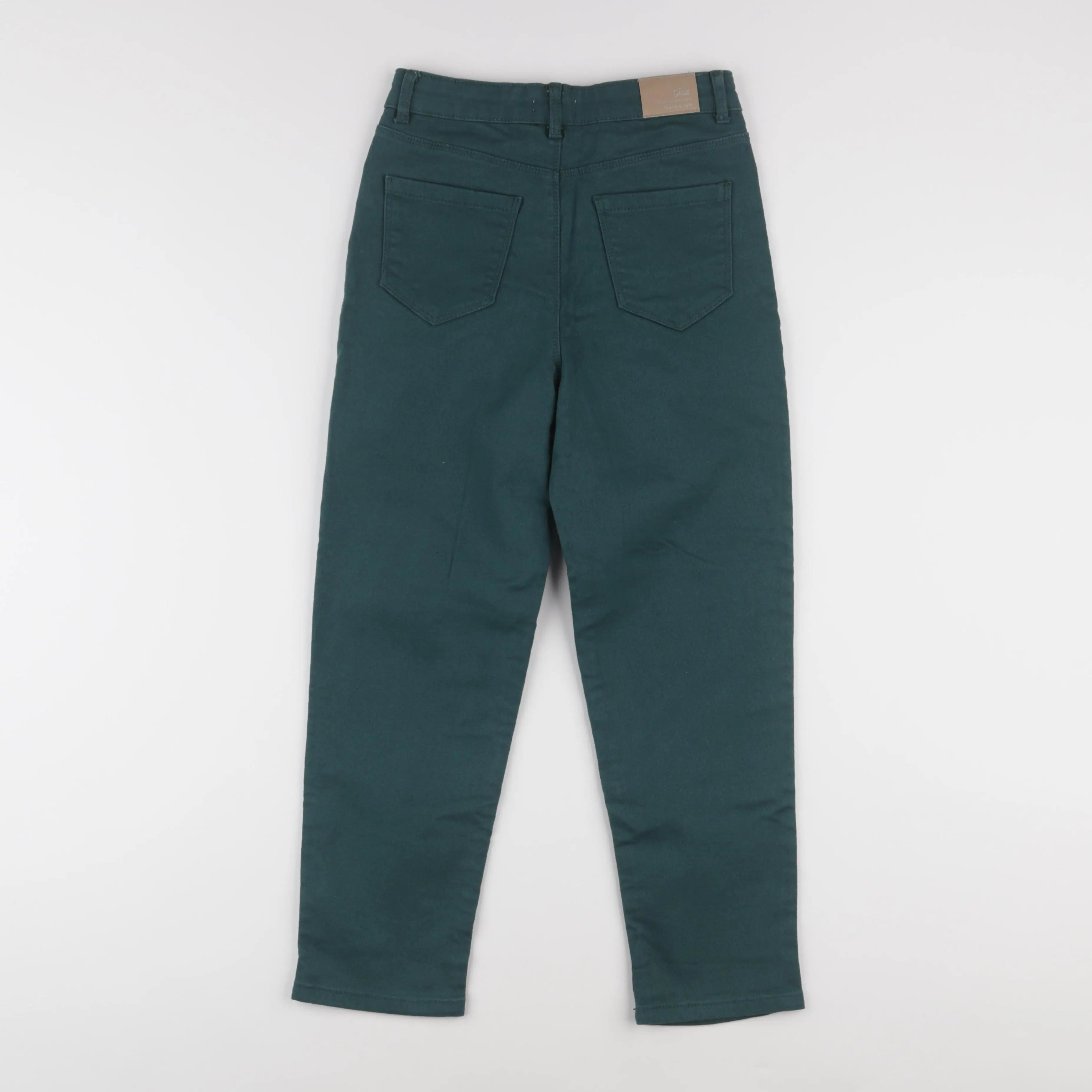 Vertbaudet - jean vert - 10 ans
