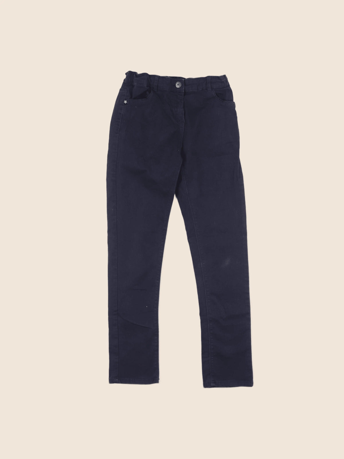 Vertbaudet - pantalon bleu - 12 ans