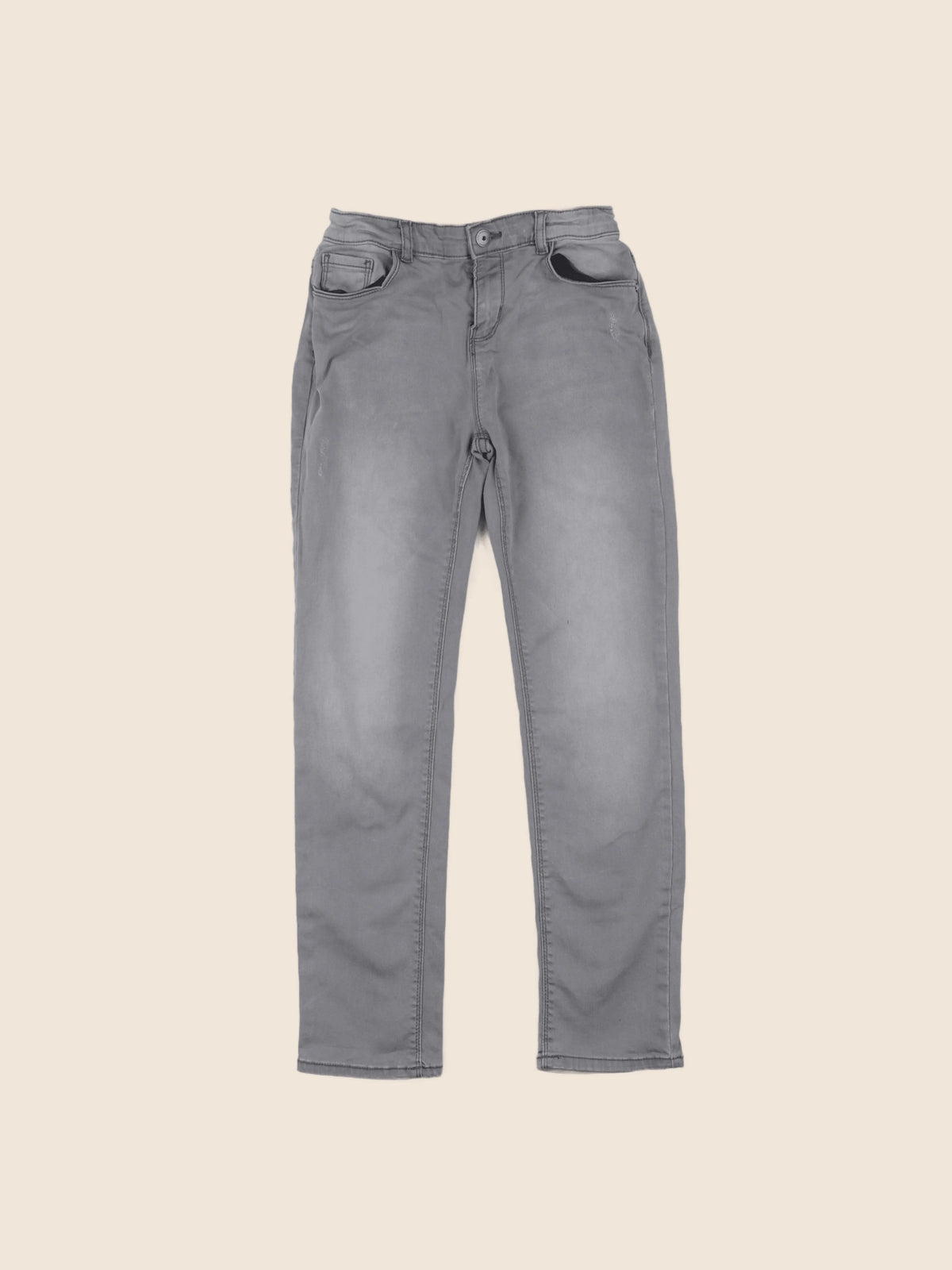 Vertbaudet - jean gris - 12 ans